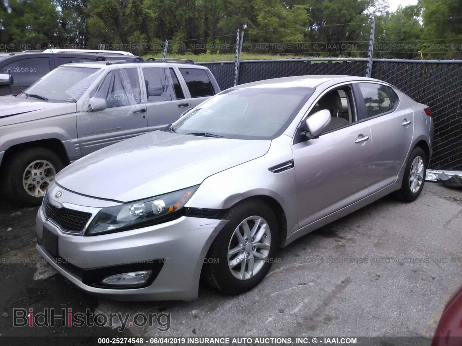 2013 KIA OPTIMA - VIN: KNAGM4A7XD5436639 - Фото 2