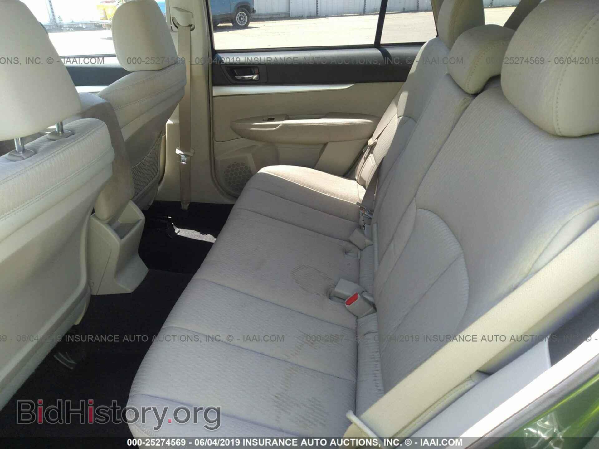 2010 SUBARU OUTBACK - VIN: 4S4BRDHC7A2323127 - Фото 8