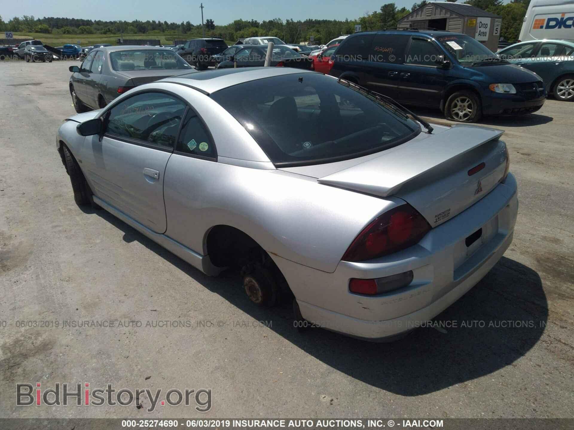 2000 MITSUBISHI ECLIPSE - VIN: 4A3AC54L5YE087547 - Фото 3