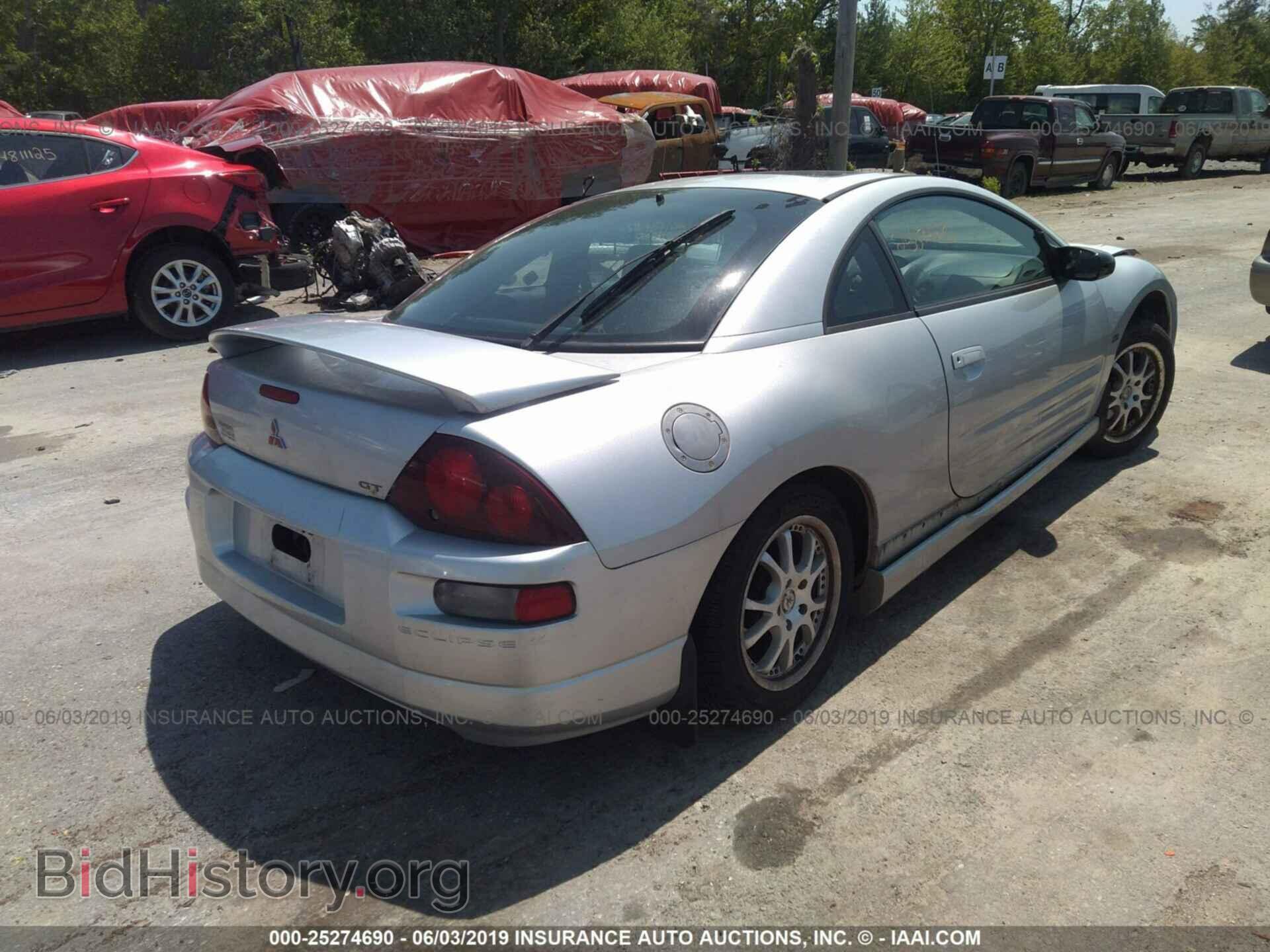 2000 MITSUBISHI ECLIPSE - VIN: 4A3AC54L5YE087547 - Фото 4