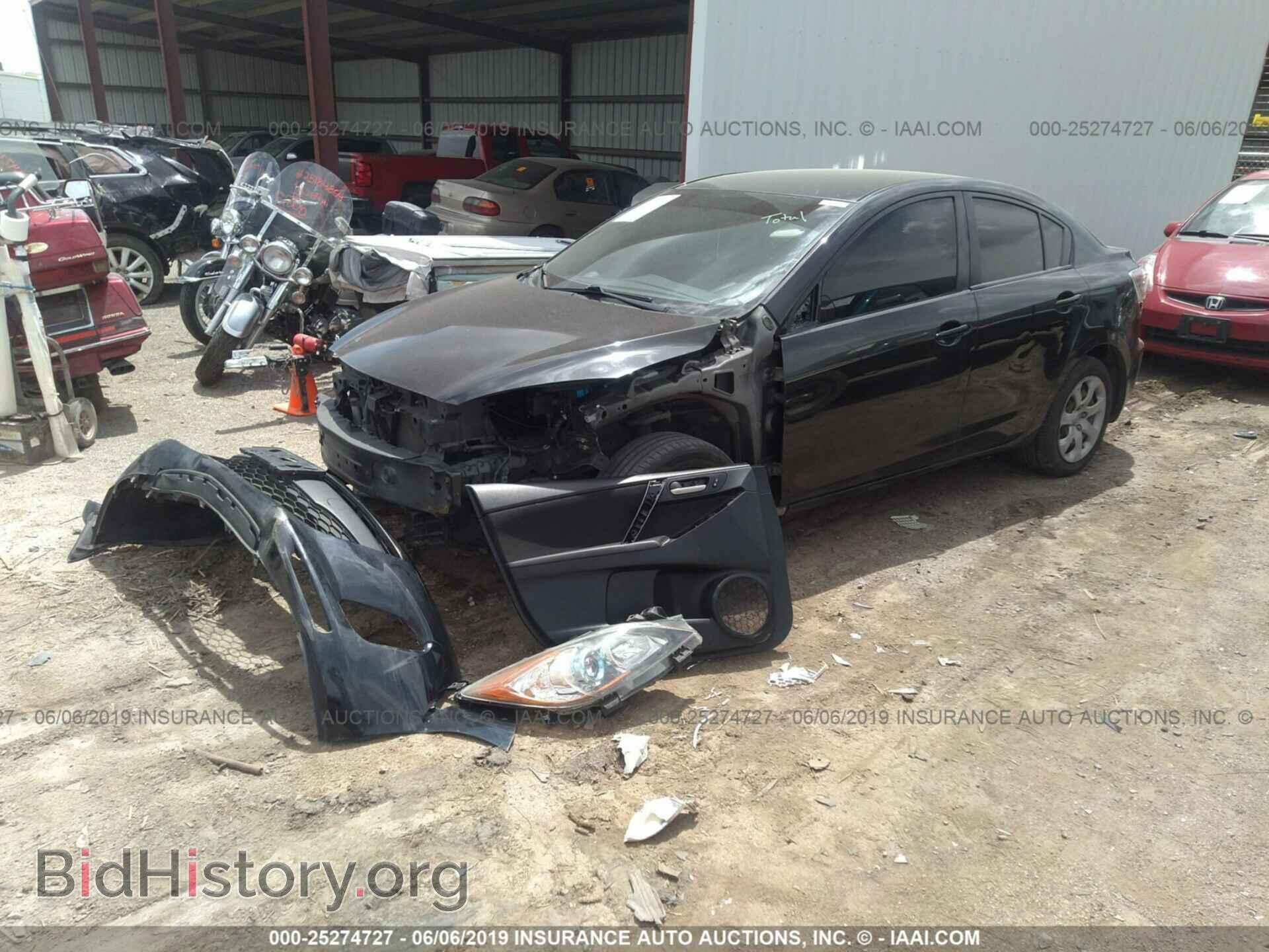 2013 MAZDA 3 - VIN: JM1BL1U77D1759323 - Фото 2