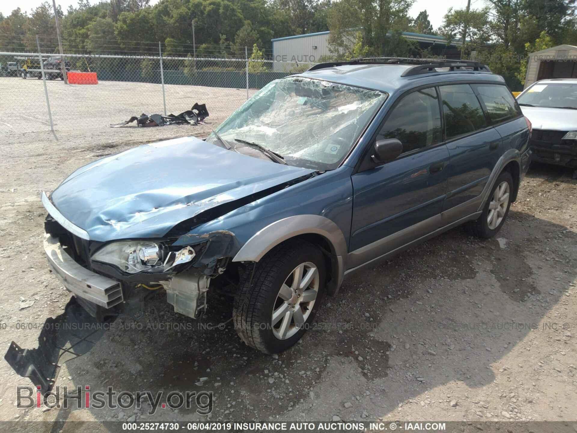2009 SUBARU OUTBACK - VIN: 4S4BP61C097333945 - Фото 2