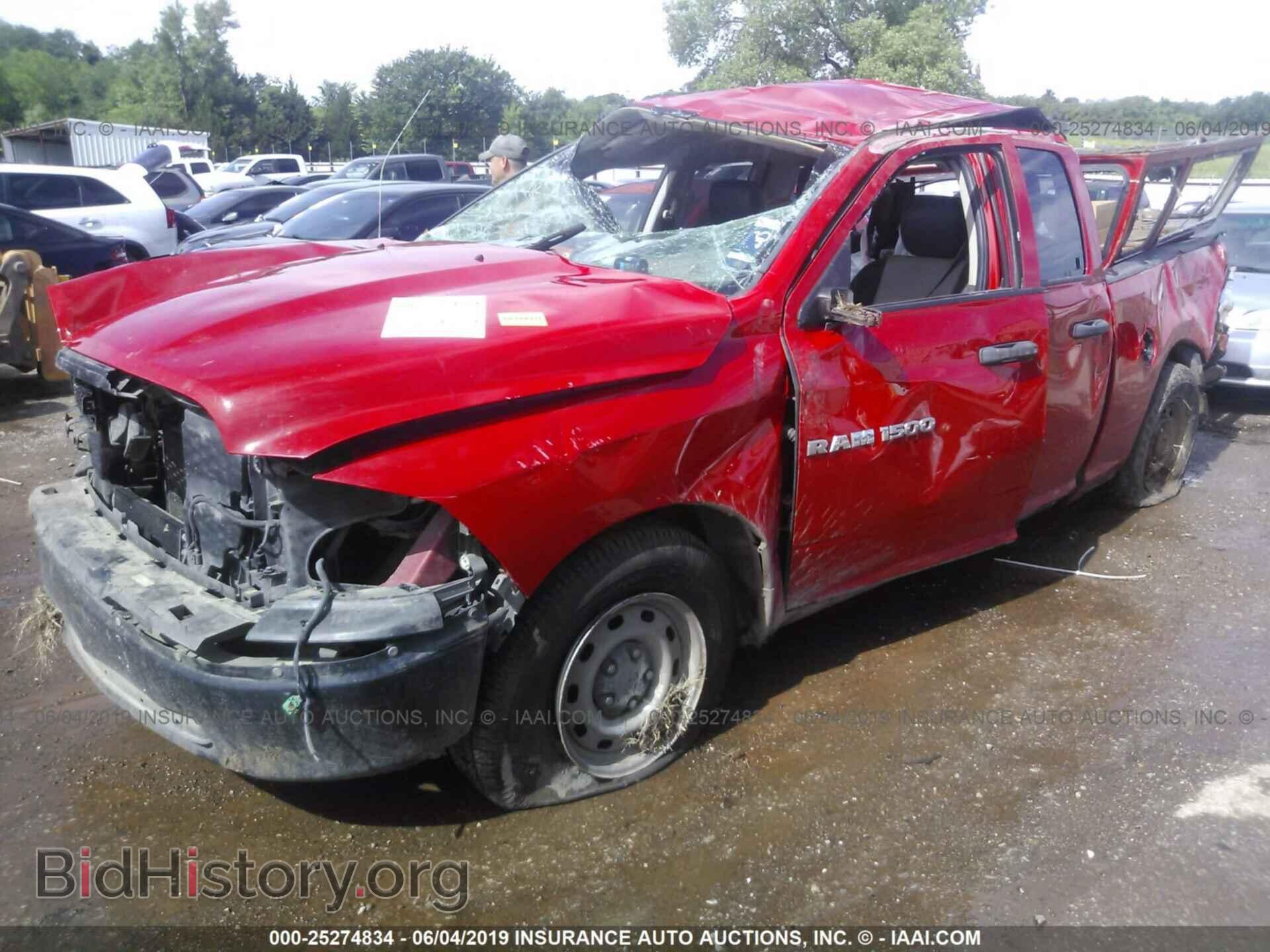 2012 DODGE RAM 1500 - VIN: 1C6RD6FK1CS118128 - Фото 2