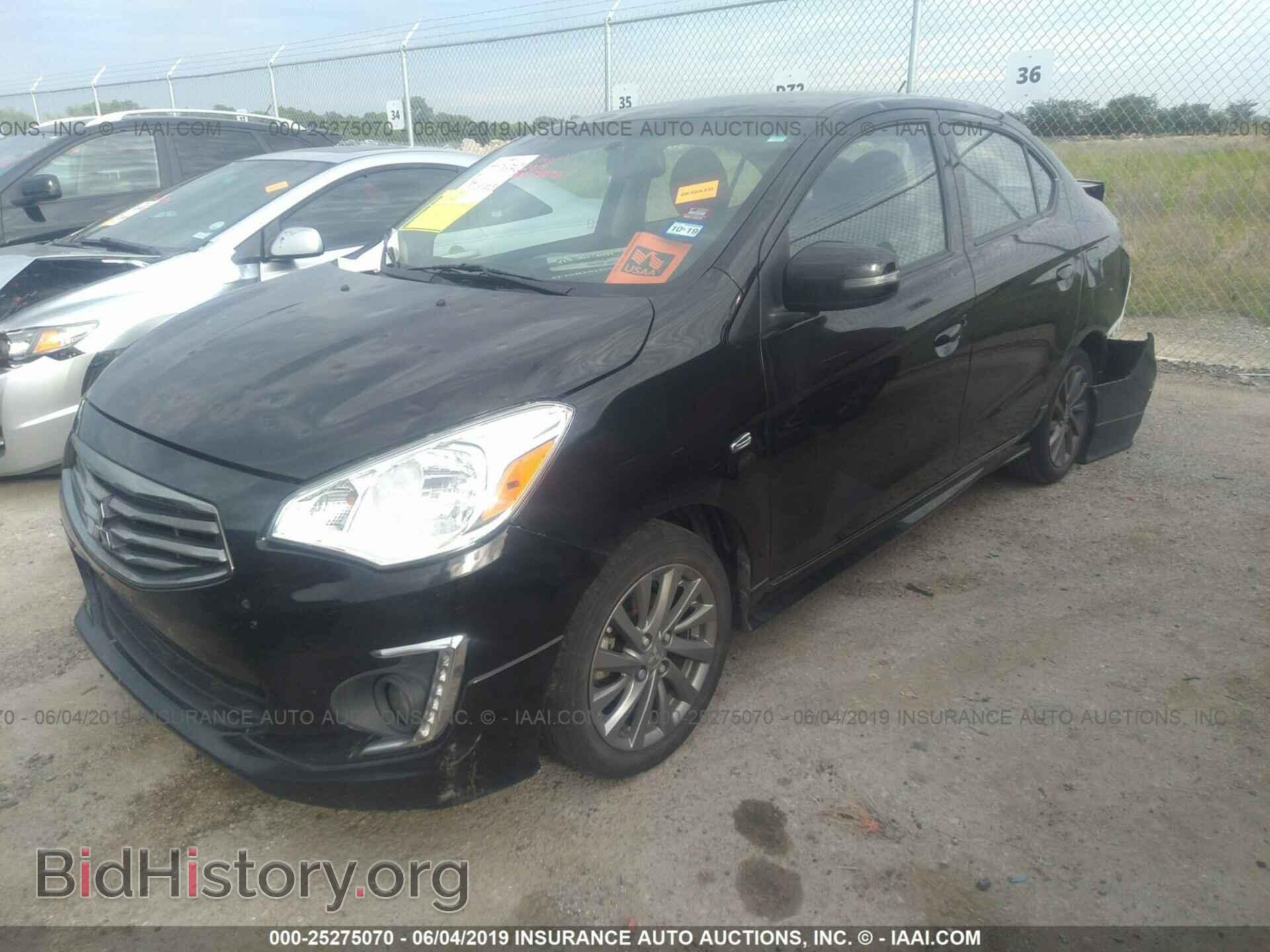 2017 MITSUBISHI MIRAGE - VIN: ML32F4FJ4HHF10997 - Фото 2