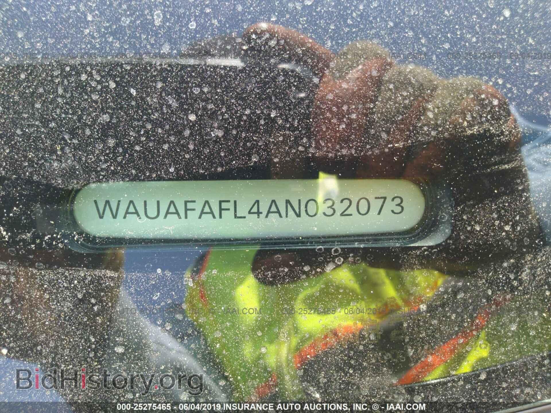 2010 AUDI A4 - VIN: WAUAFAFL4AN032073 - Фото 9