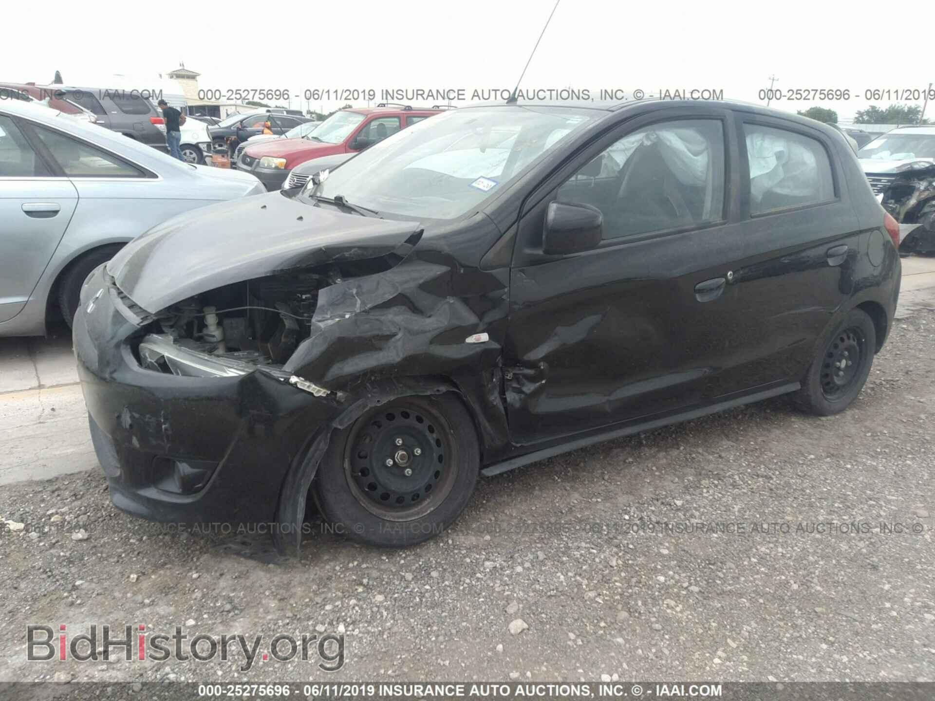 2014 MITSUBISHI MIRAGE - VIN: ML32A3HJ1EH024162 - Фото 2