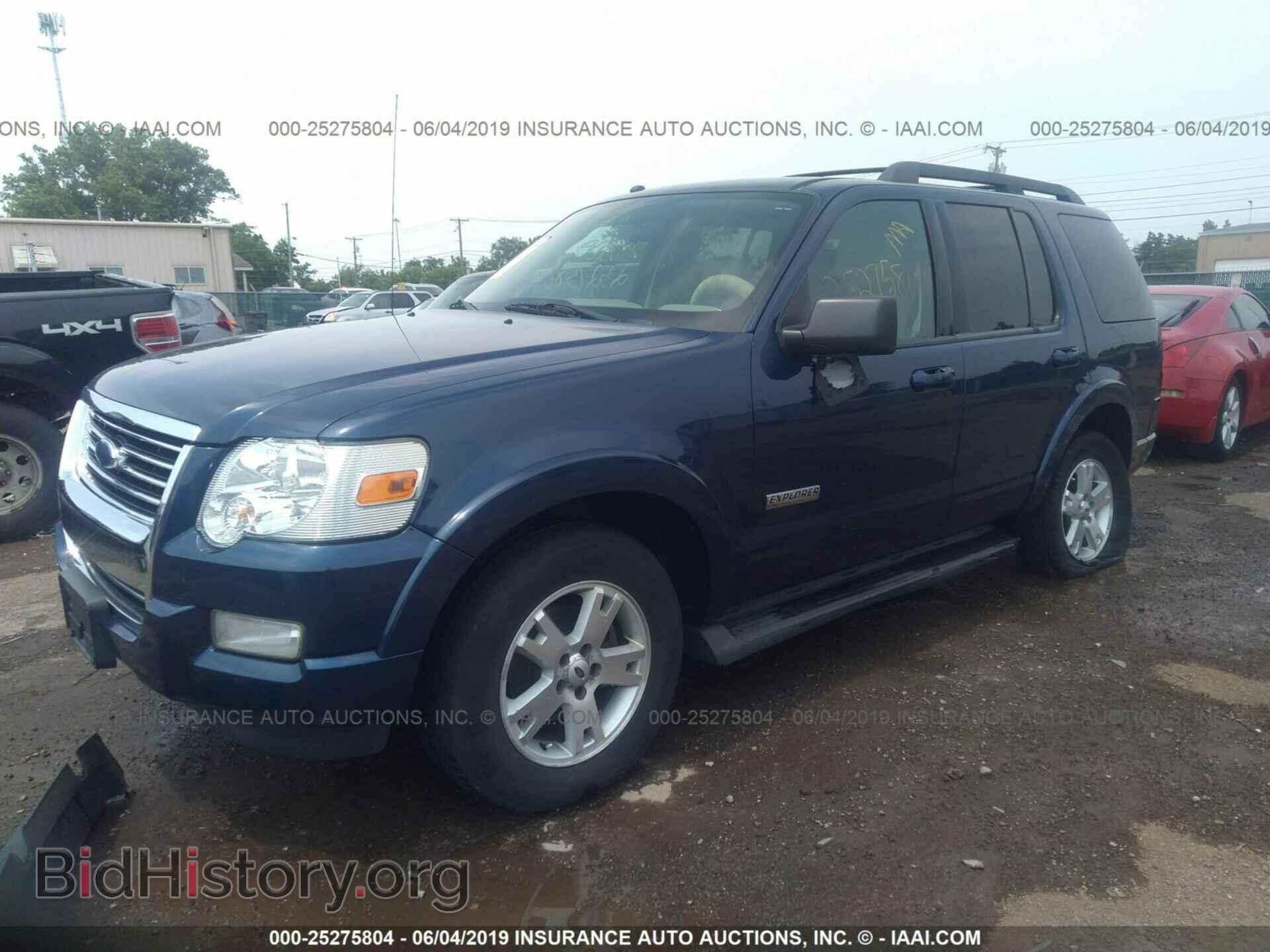 2007 FORD EXPLORER - VIN: 1FMEU73E37UB78669 - Фото 2
