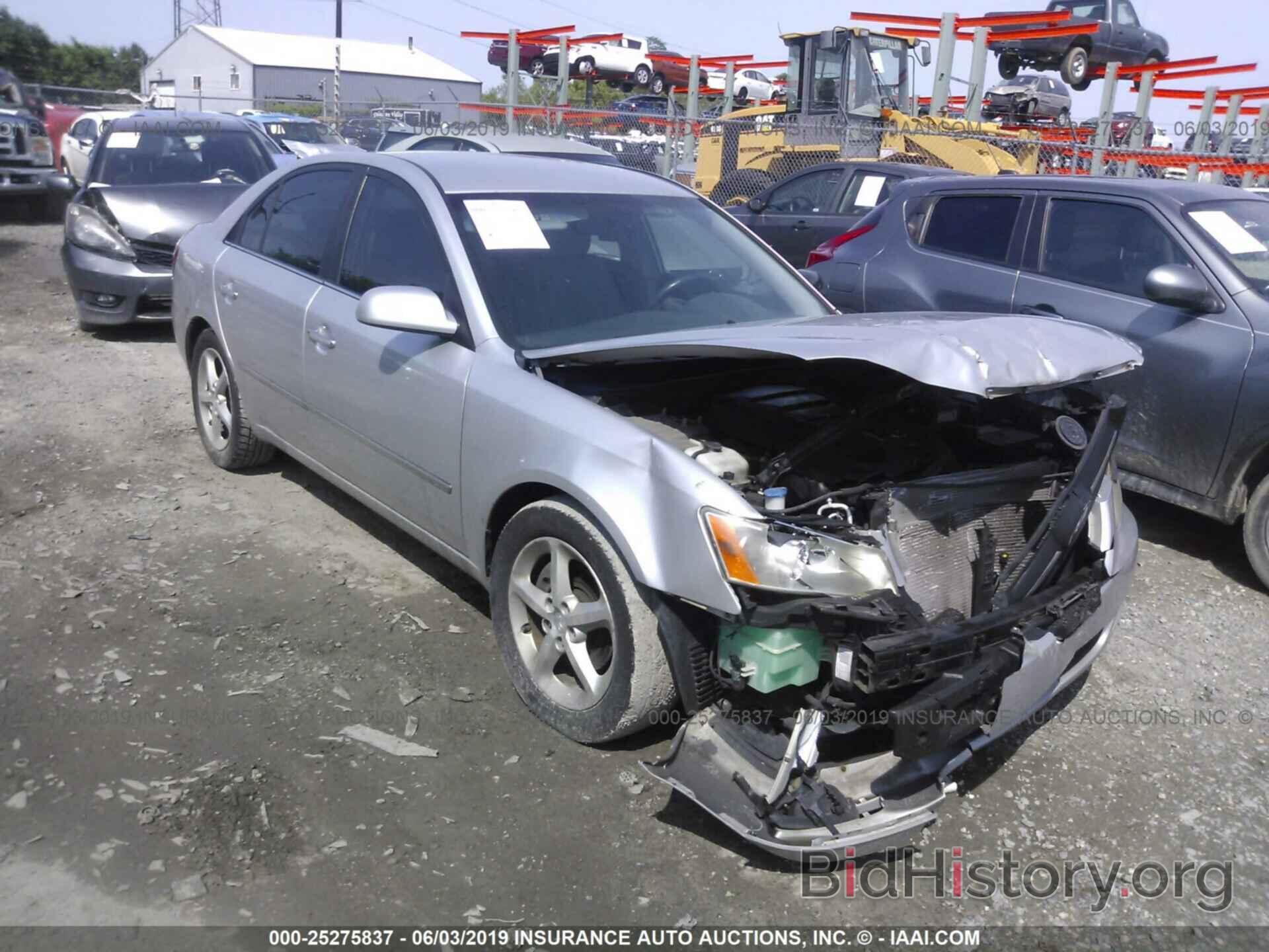 Photo 5NPEU46F18H299316 - HYUNDAI SONATA 2008