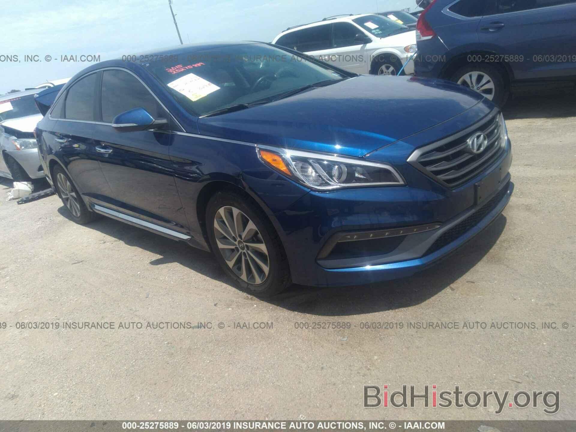 Photo 5NPE34AF5FH173788 - HYUNDAI SONATA 2015