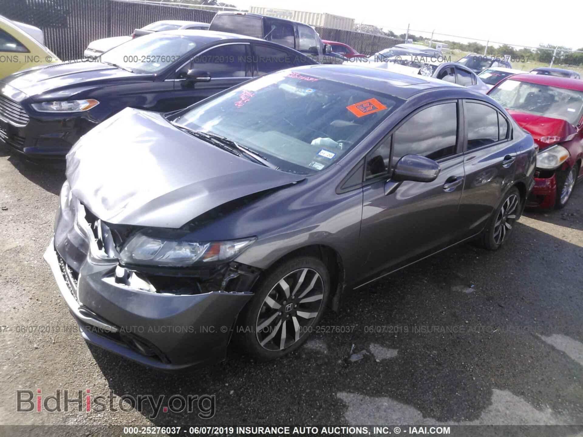 2014 HONDA CIVIC - VIN: 19XFB2F92EE053593 - Фото 2