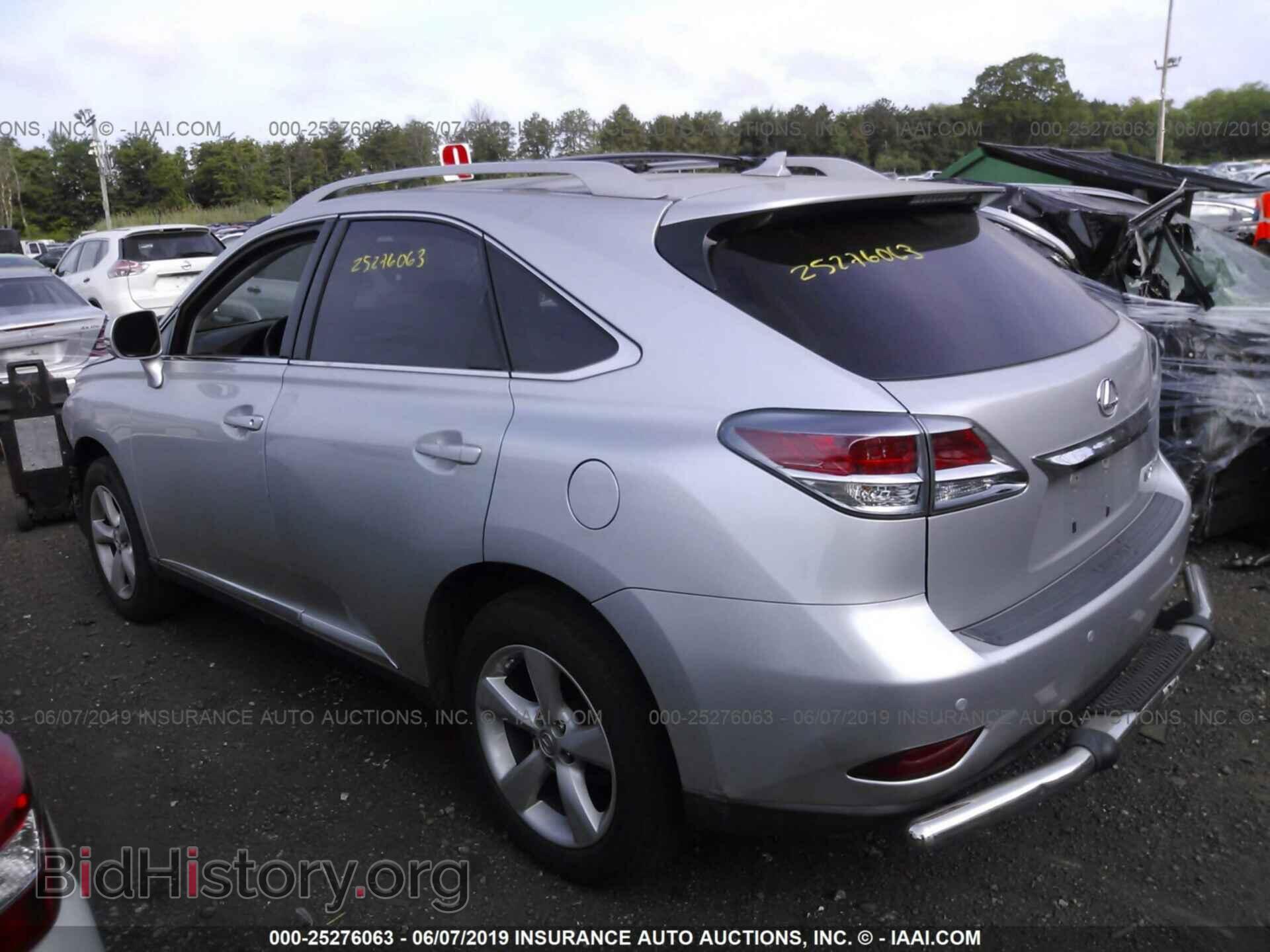 2013 LEXUS RX - VIN: 2T2BK1BA2DC225638 - Фото 3