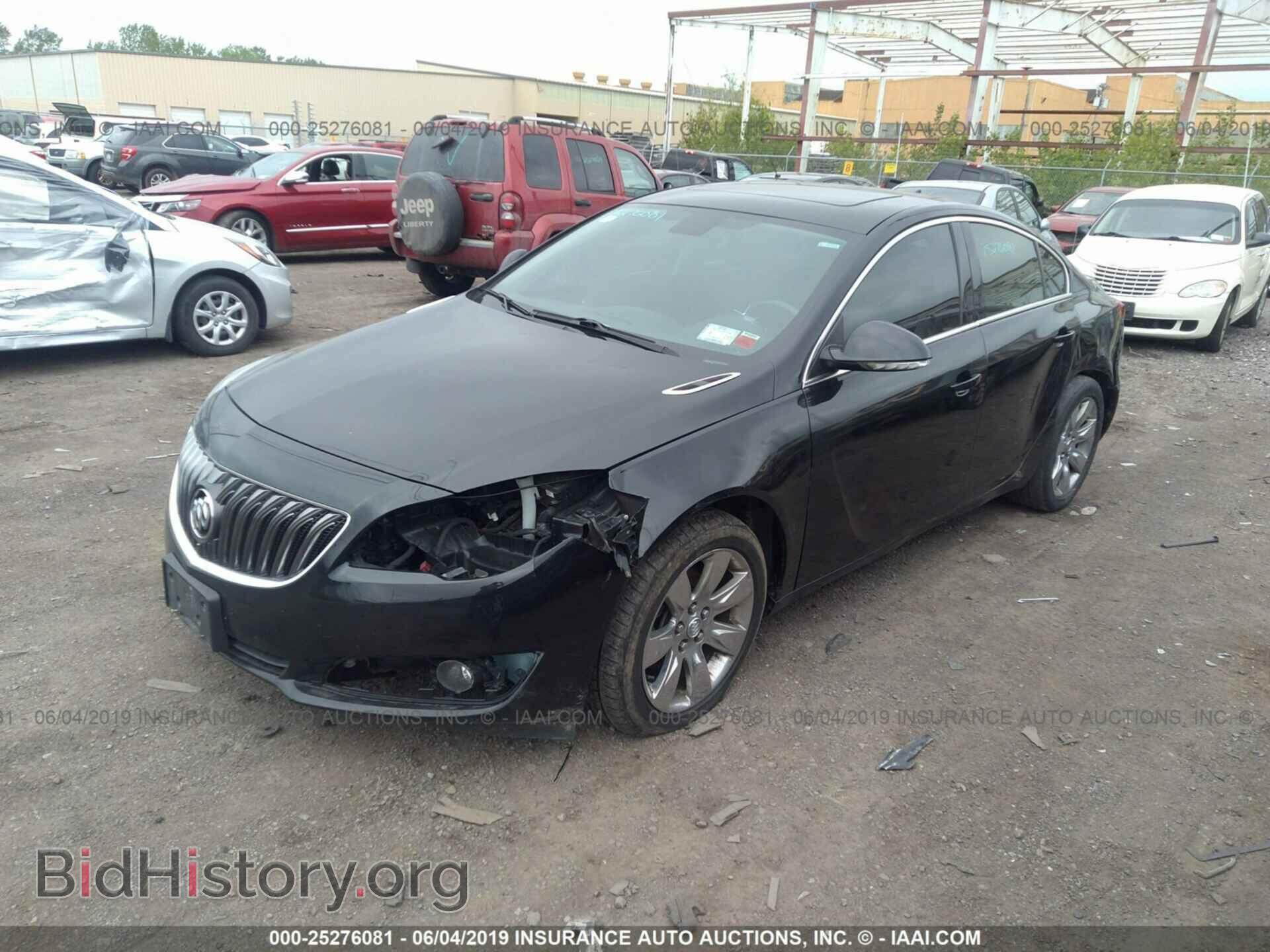 2014 BUICK REGAL - VIN: 2G4GL5EX4E9273329 - Фото 2
