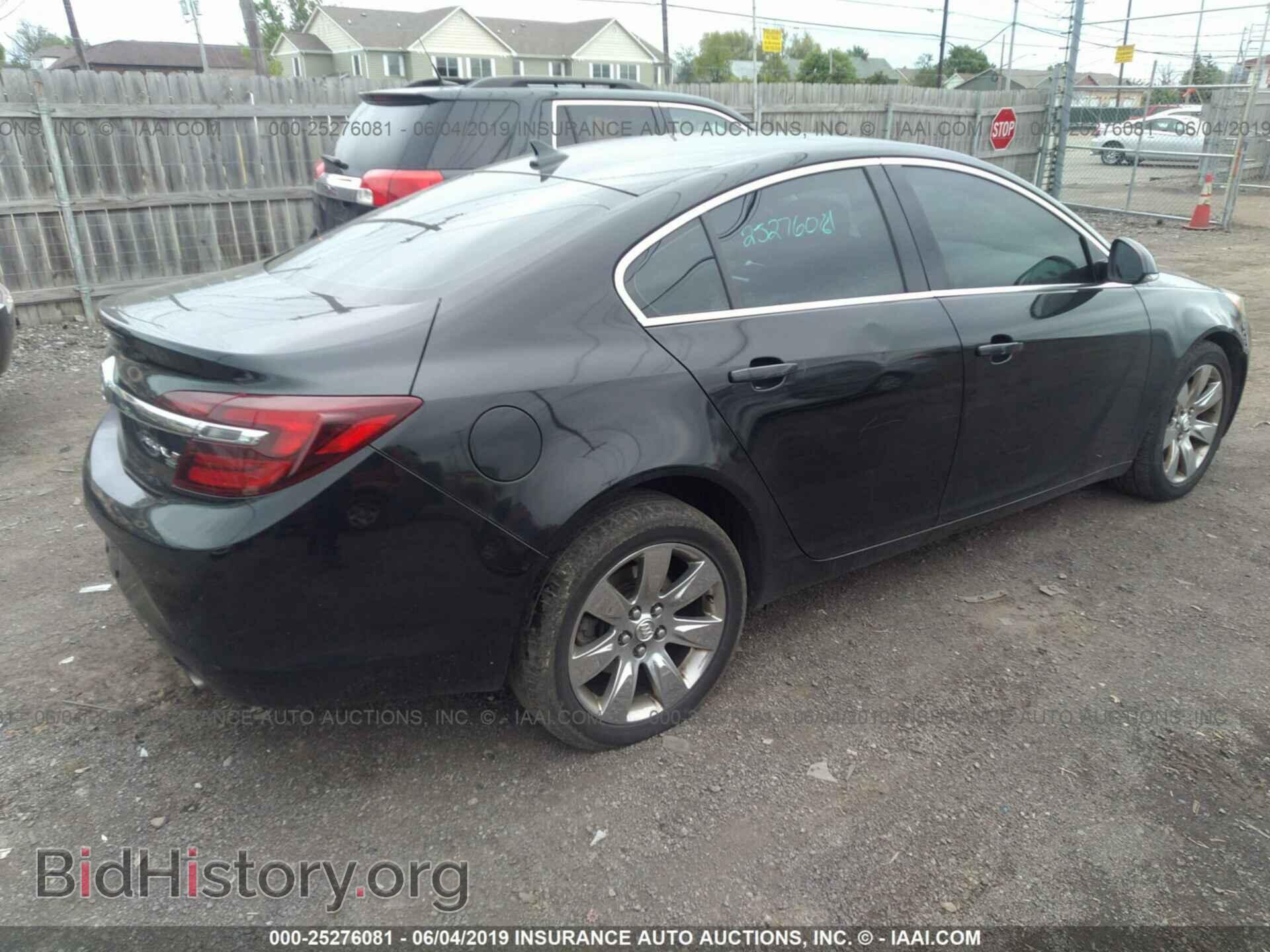 2014 BUICK REGAL - VIN: 2G4GL5EX4E9273329 - Фото 4