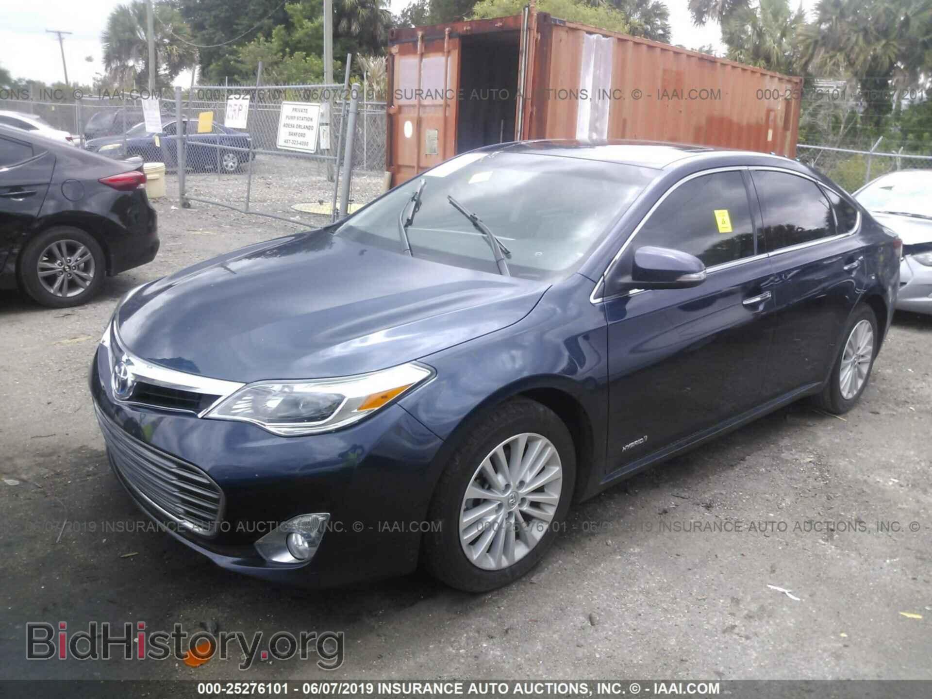 2014 TOYOTA AVALON - VIN: 4T1BD1EB8EU019517 - Фото 2