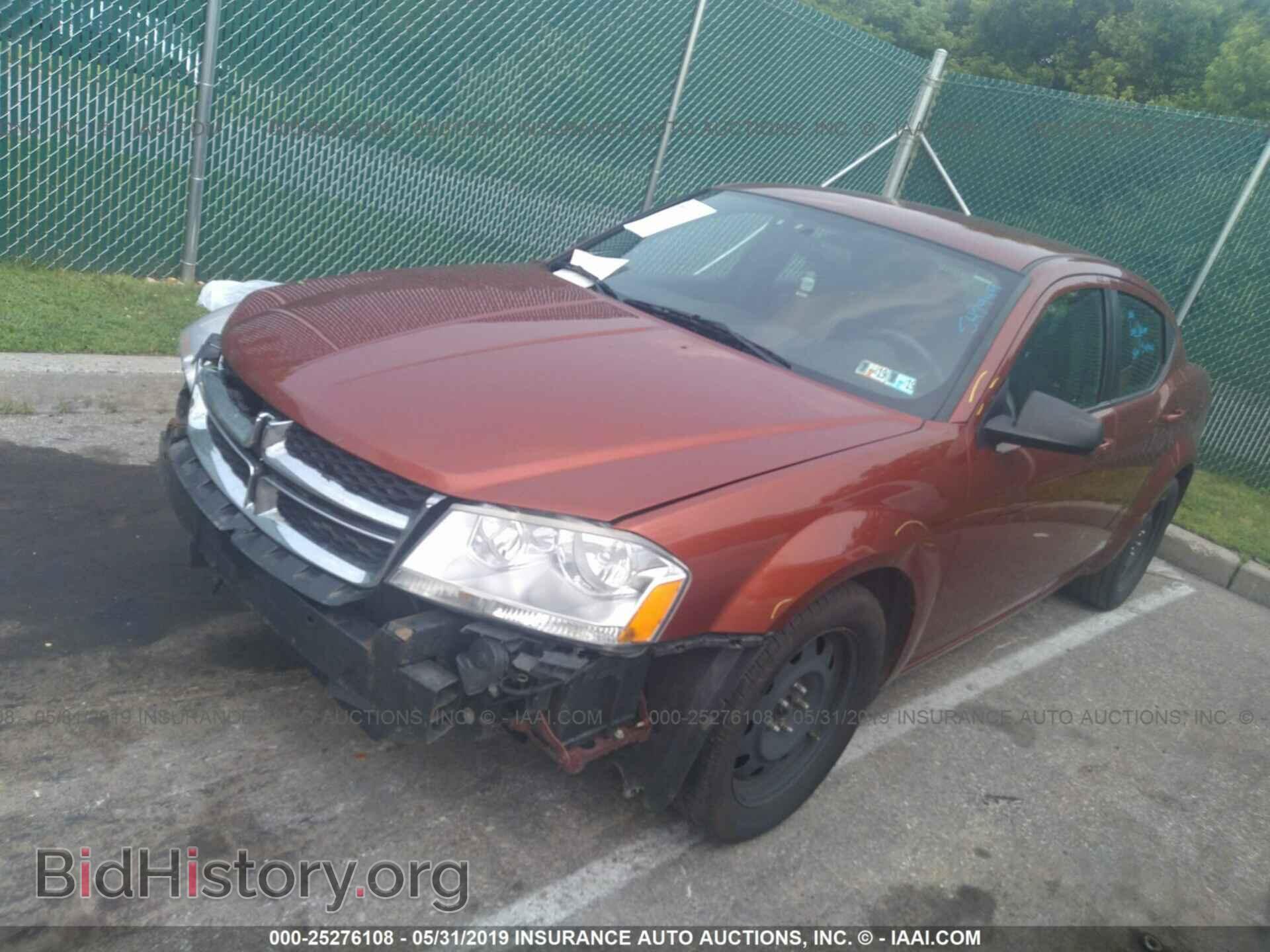 2012 DODGE AVENGER - VIN: 1C3CDZABXCN252615 - Фото 2