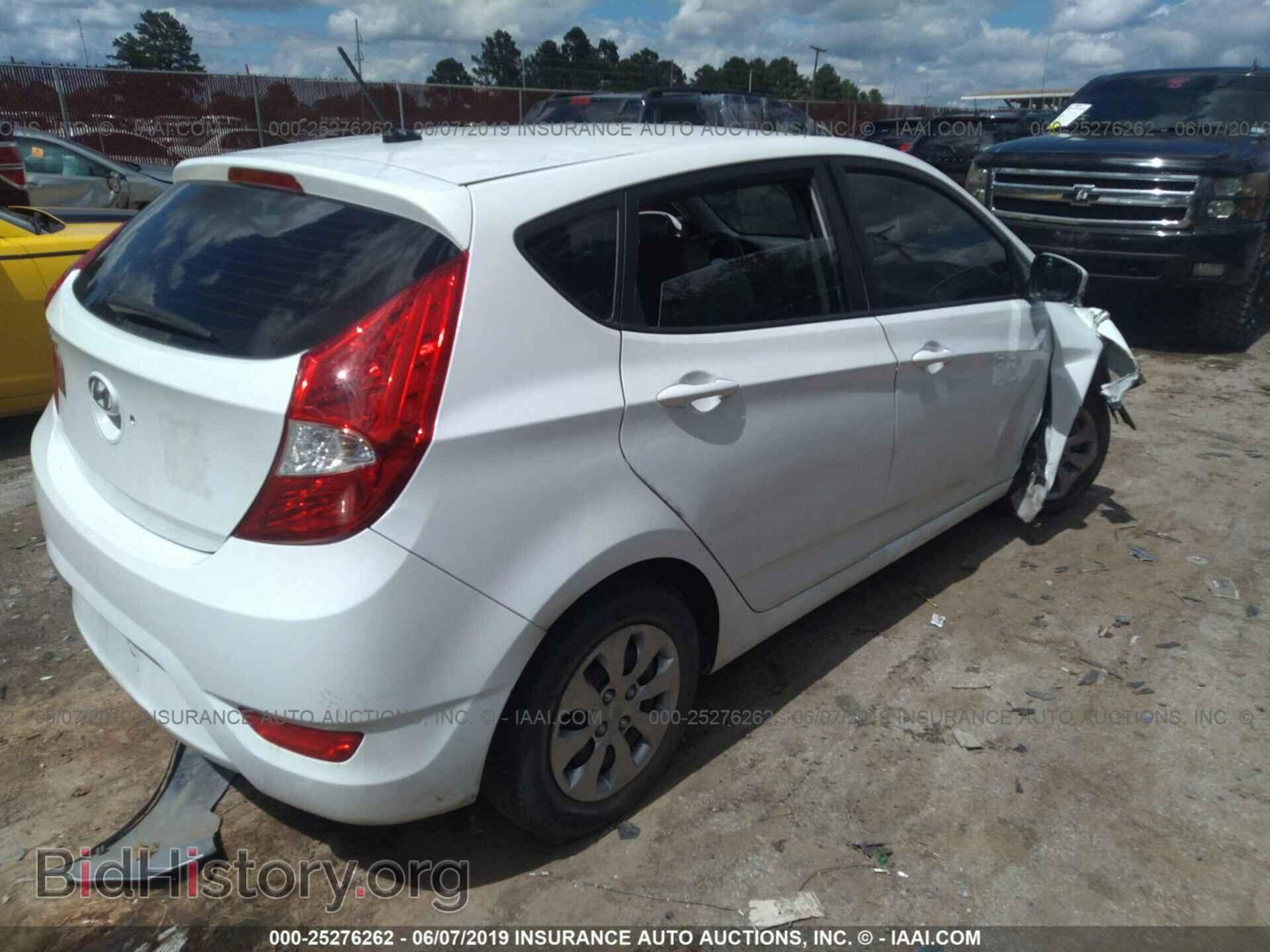 2017 HYUNDAI ACCENT - VIN: KMHCT5AE6HU301111 - Фото 4