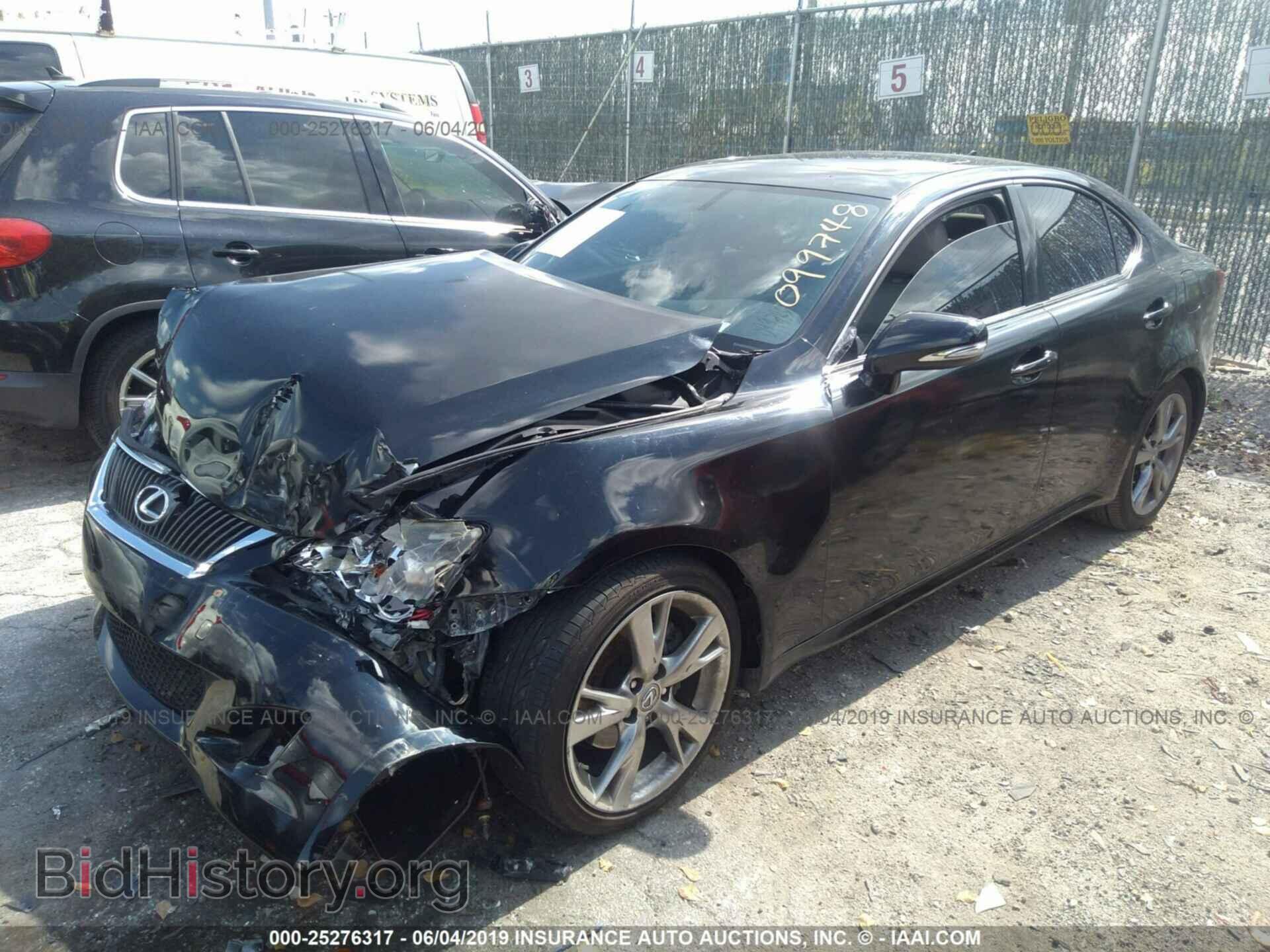 2010 LEXUS IS - VIN: JTHBF5C22A2099748 - Фото 2