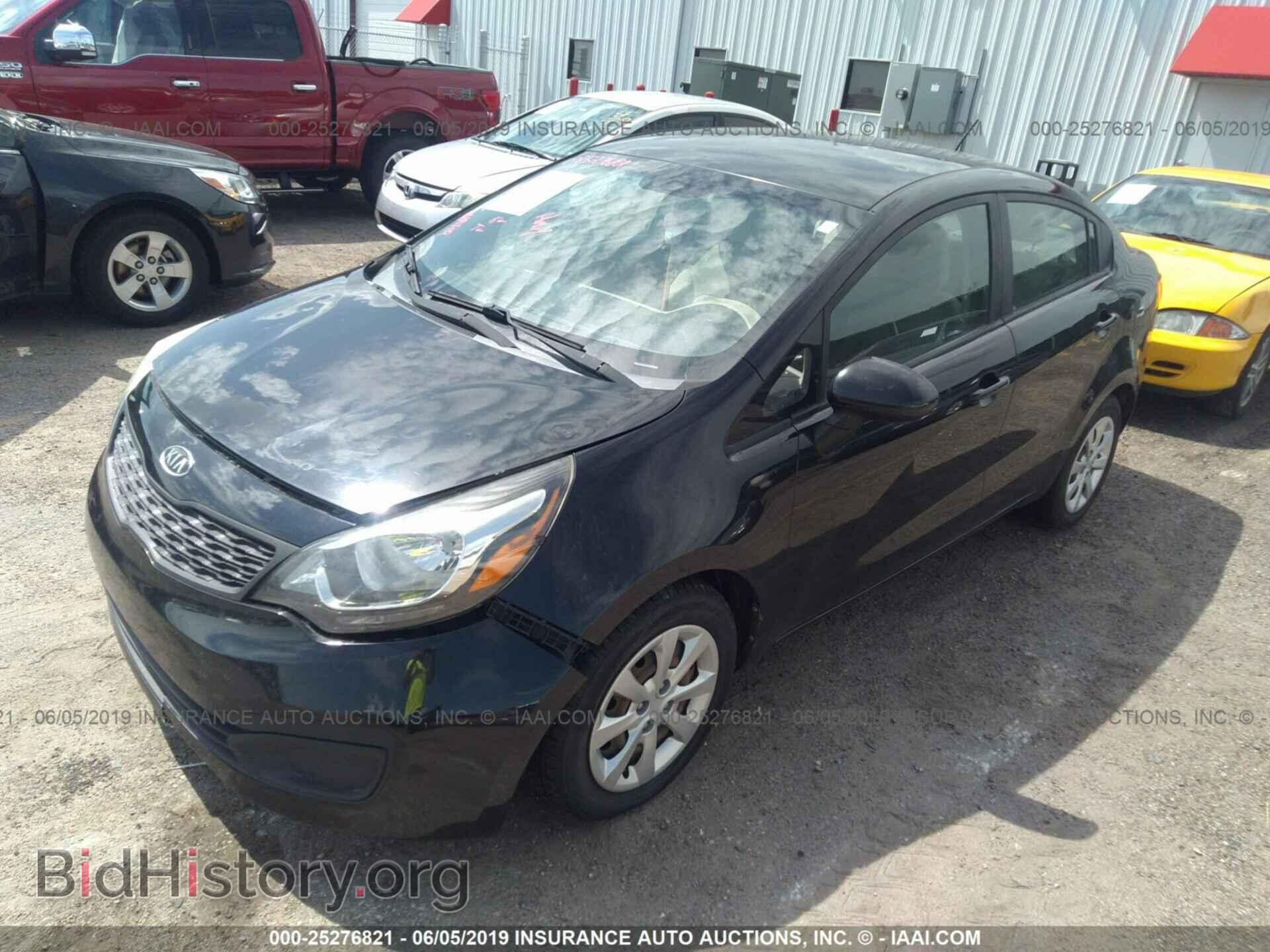 2012 KIA RIO - VIN: KNADM4A30C6077133 - Фото 2