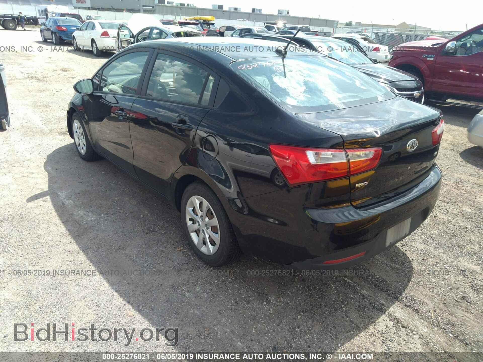 2012 KIA RIO - VIN: KNADM4A30C6077133 - Фото 3