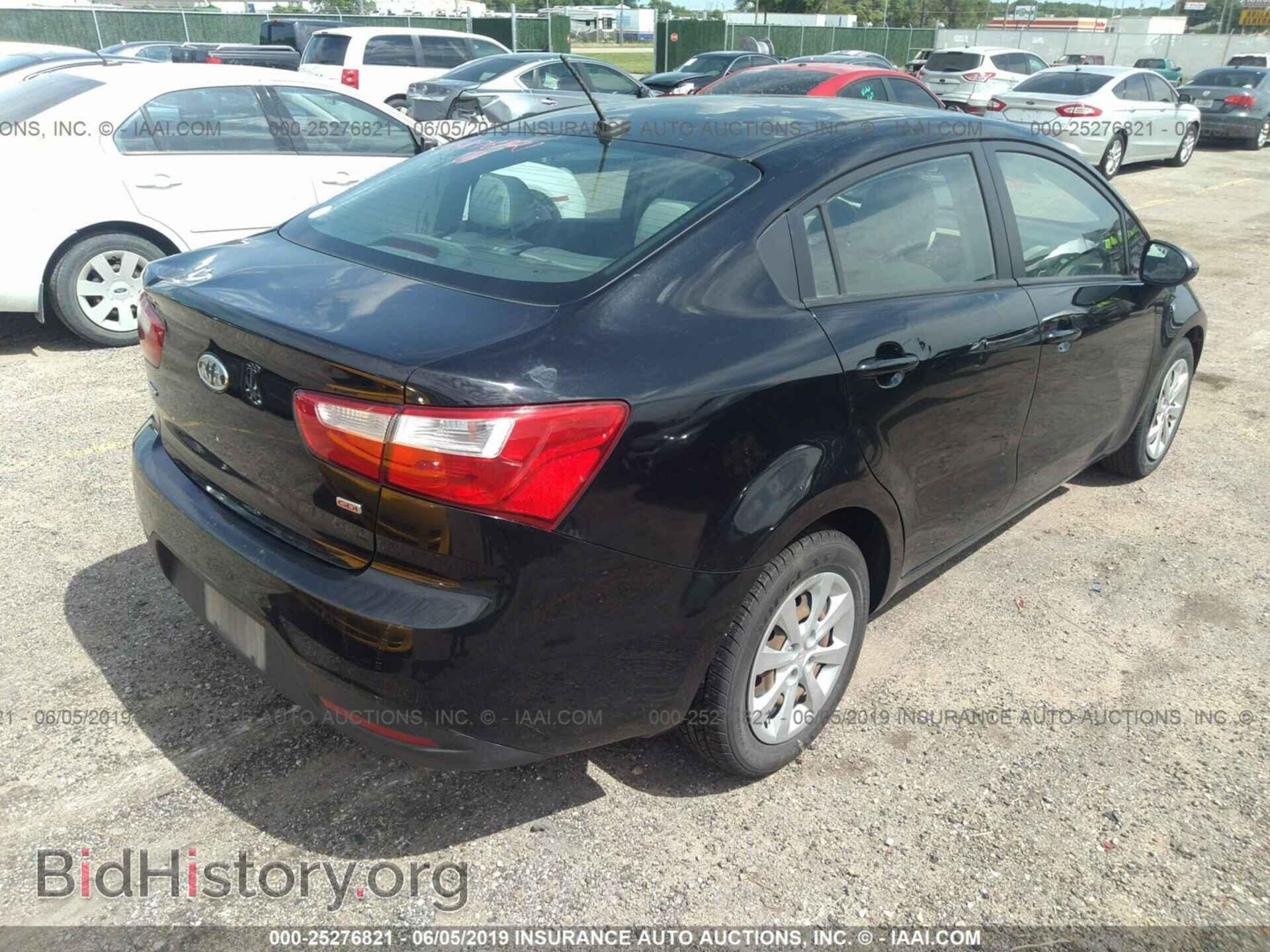 2012 KIA RIO - VIN: KNADM4A30C6077133 - Фото 4