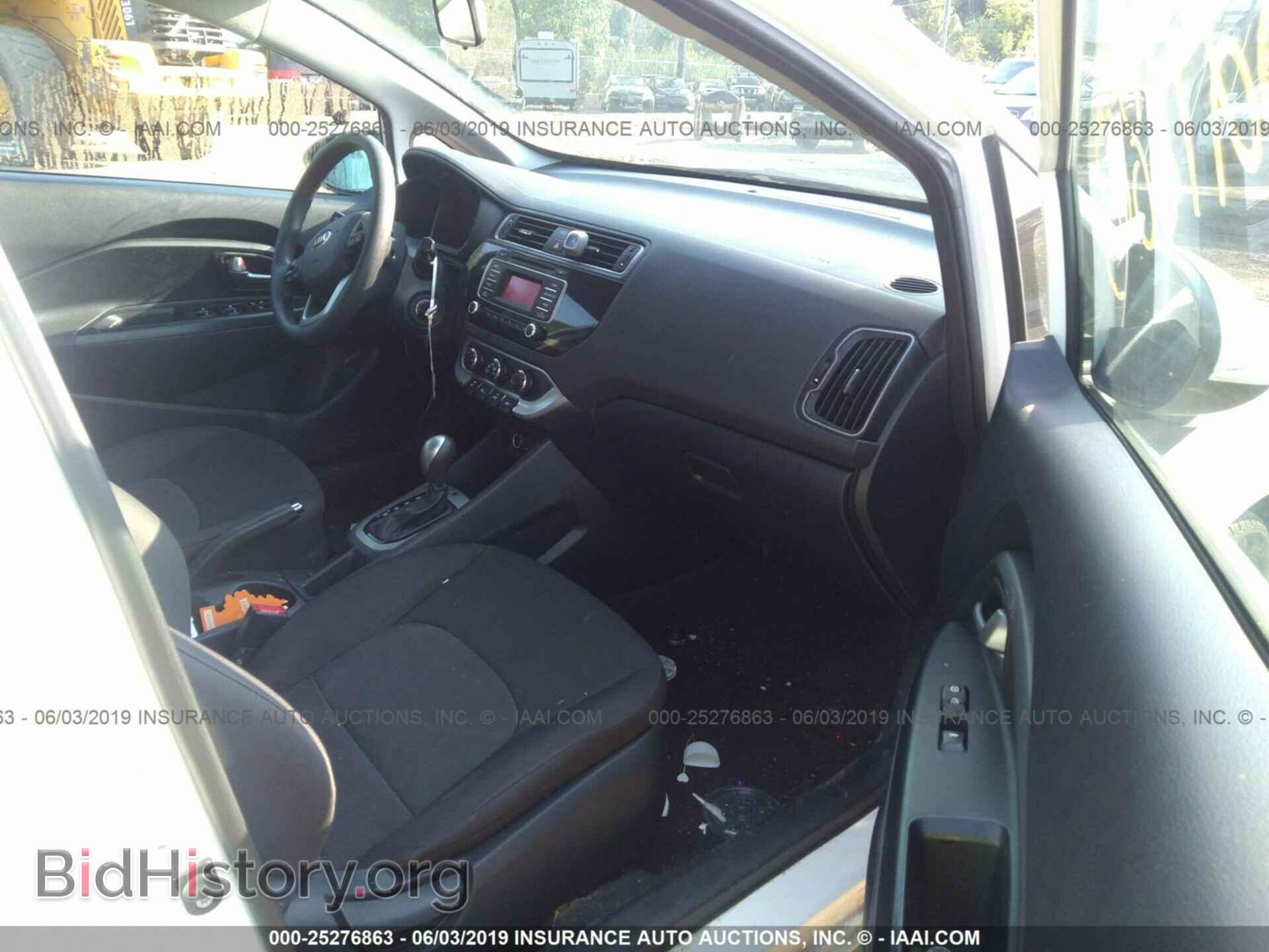2016 KIA RIO - VIN: KNADM4A33G6562338 - Фото 5