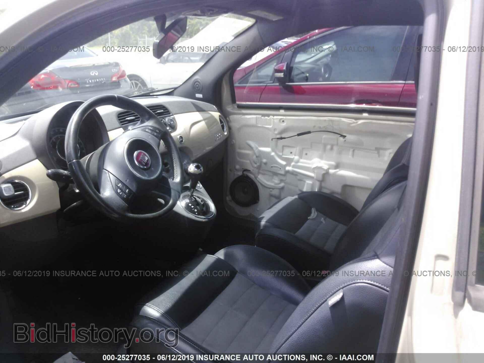 2012 FIAT 500 - VIN: 3C3CFFBR2CT104933 - Фото 5