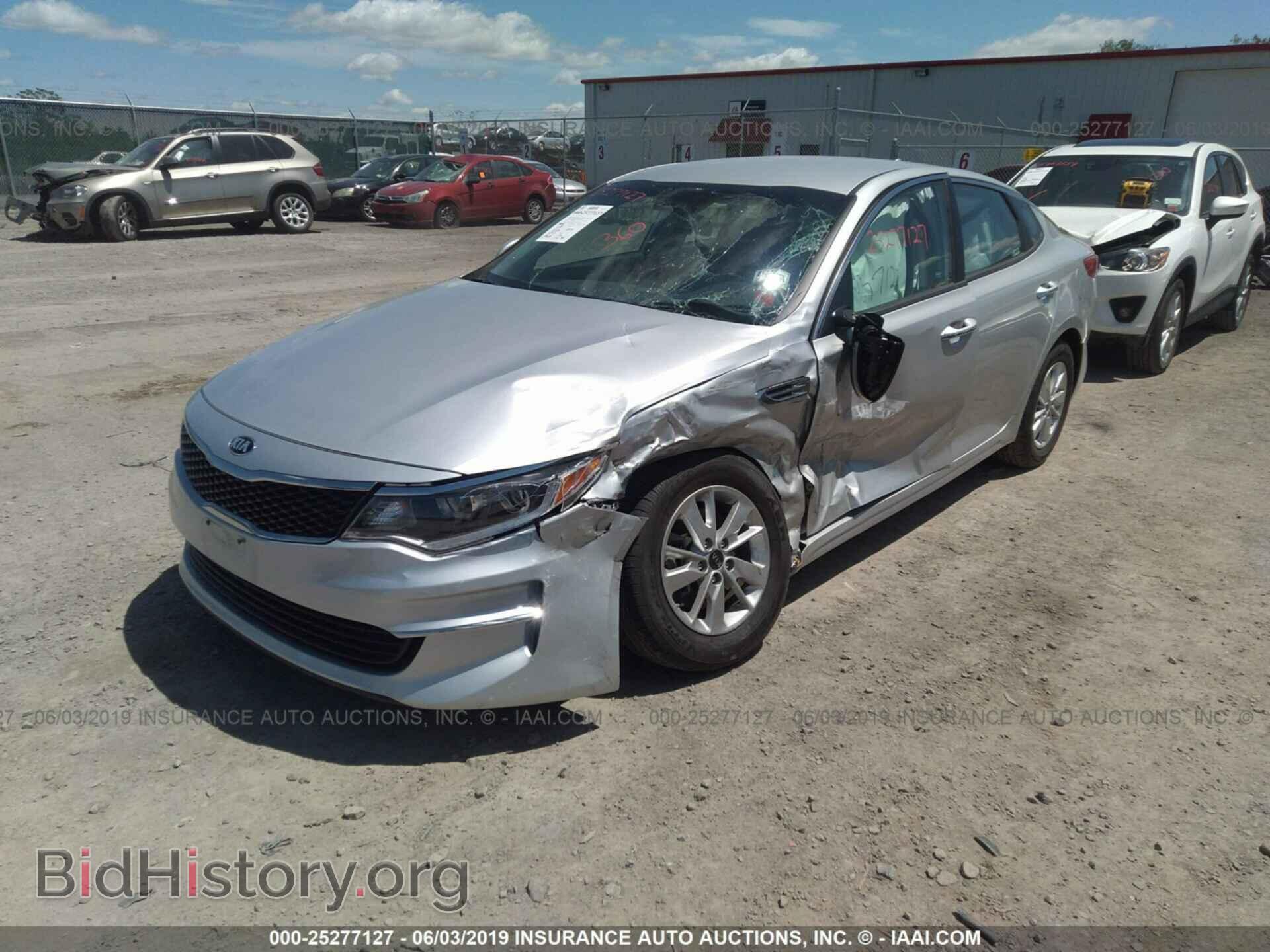 2017 KIA OPTIMA - VIN: KNAGT4L36H5163055 - Фото 2