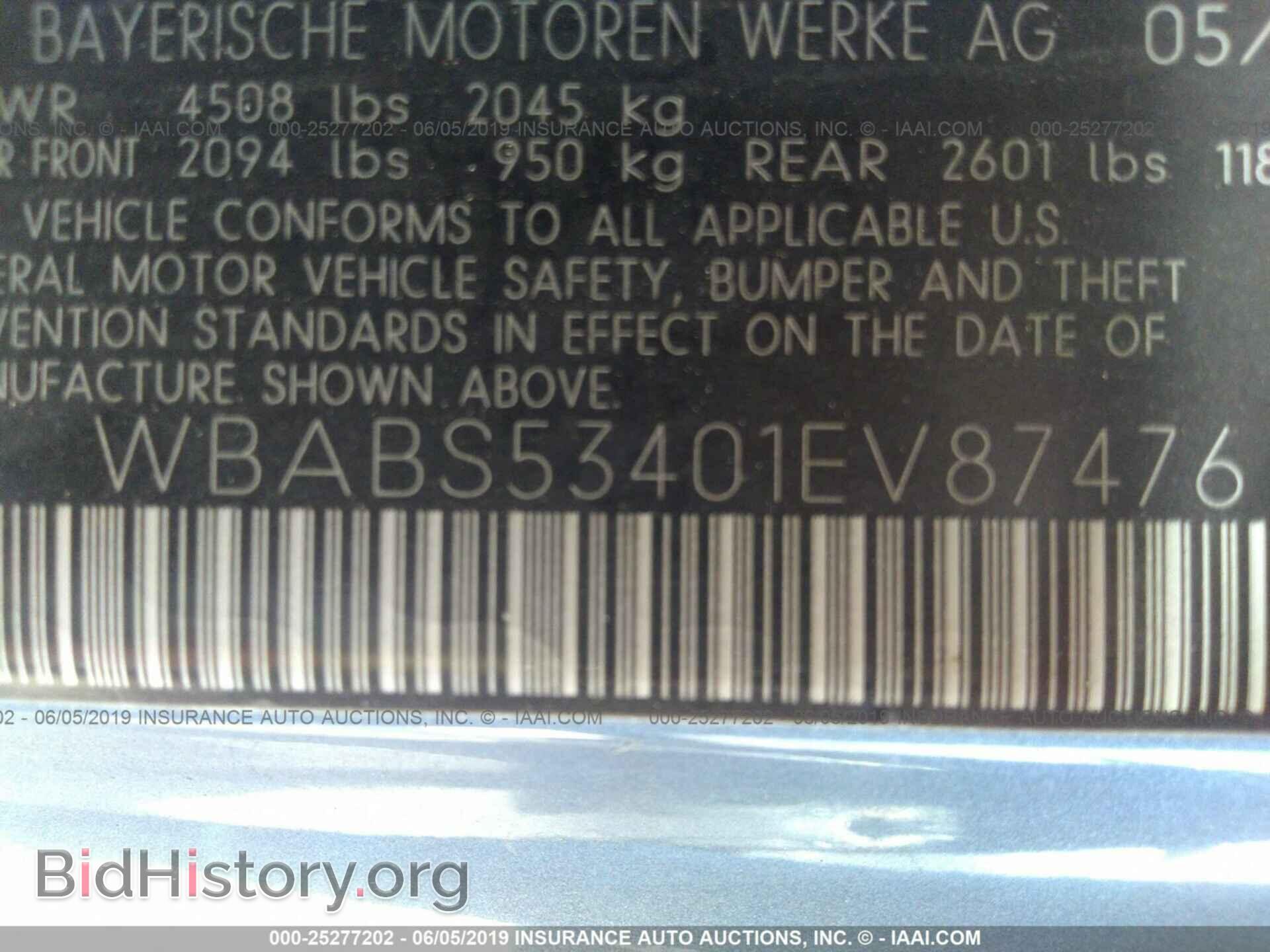 2001 BMW 330 - VIN: WBABS53401EV87476 - Фото 9