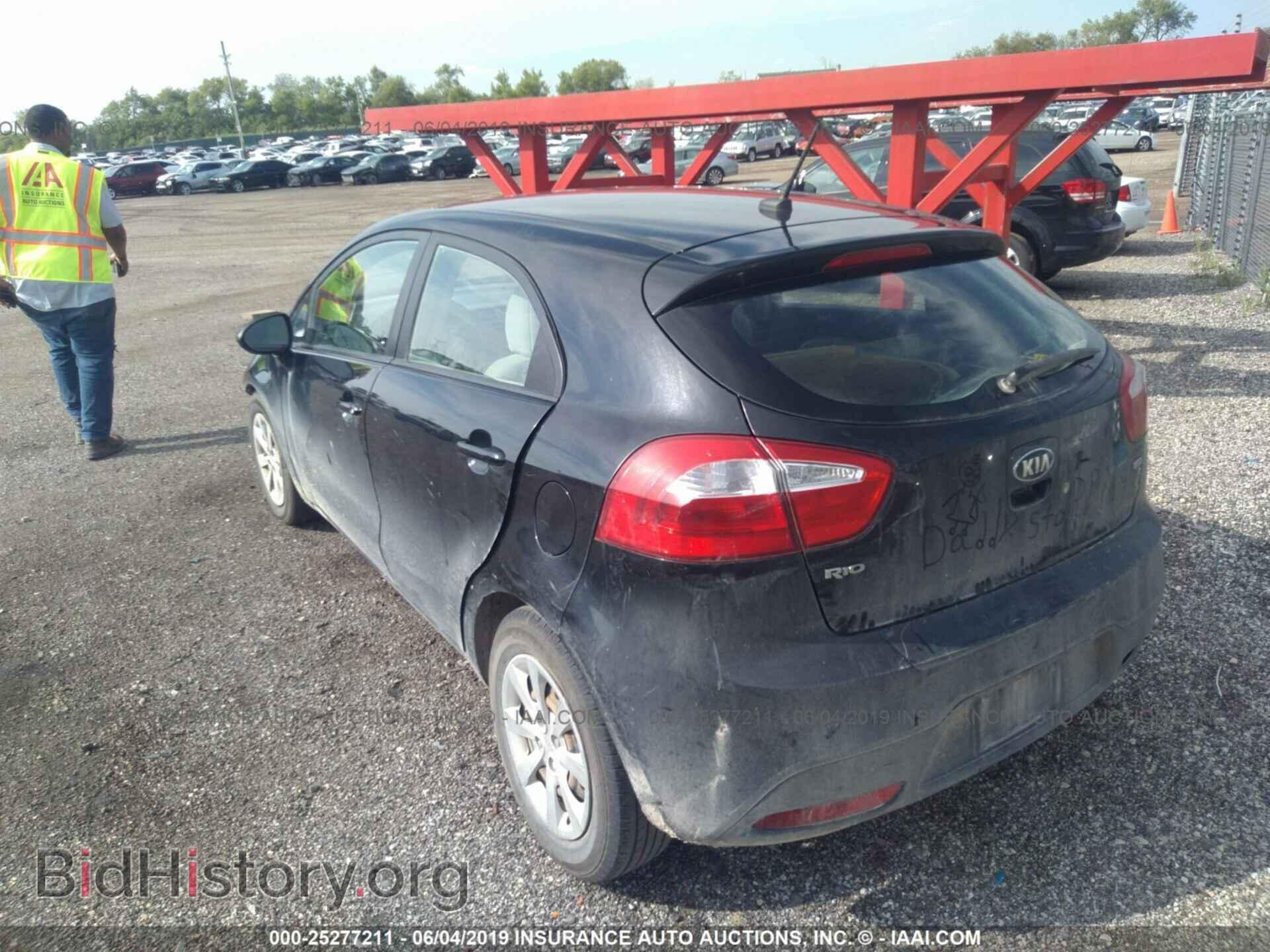 2013 KIA RIO - VIN: KNADM5A31D6157676 - Фото 3