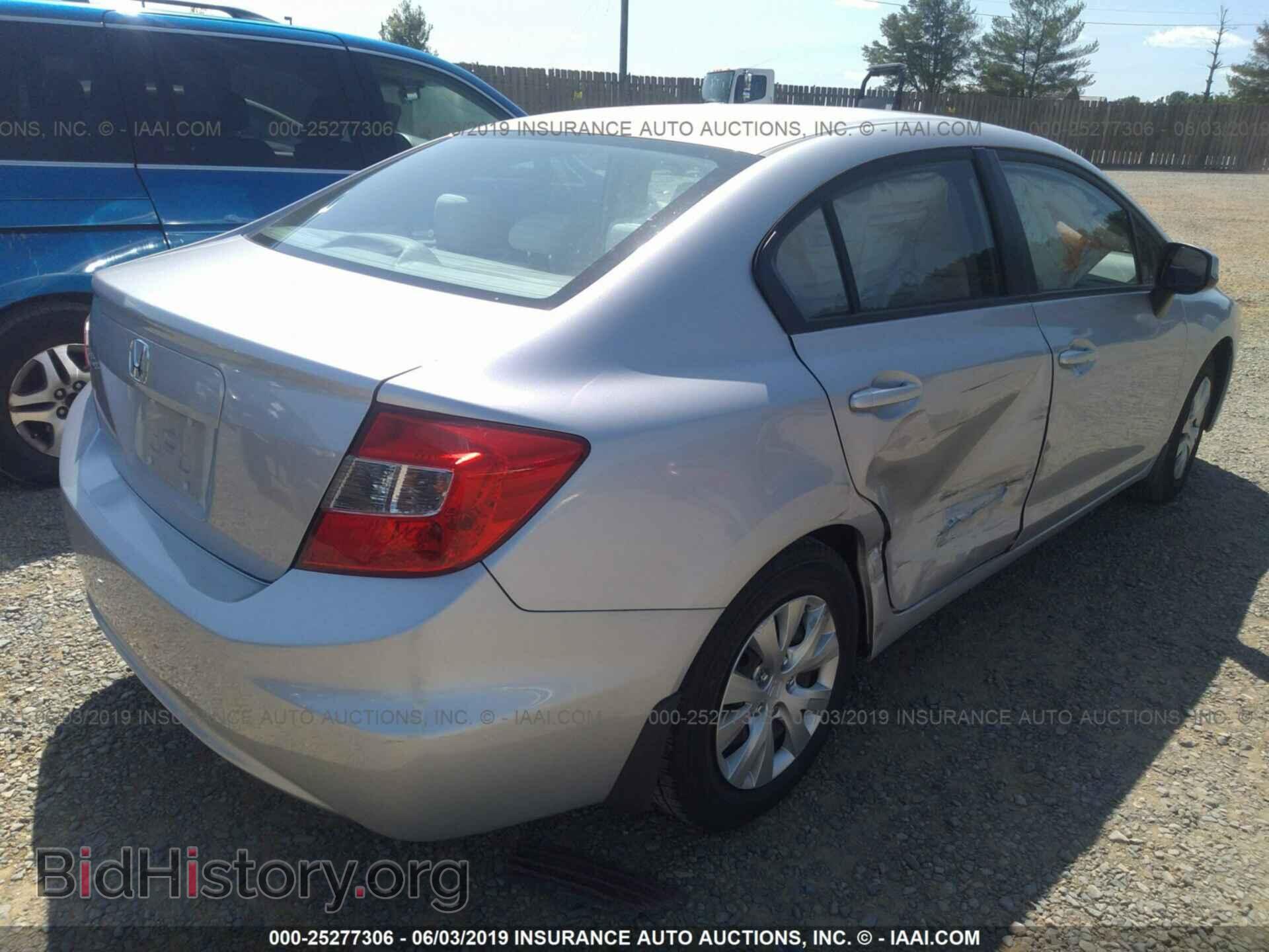 2012 HONDA CIVIC - VIN: 19XFB2F55CE095380 - Фото 4