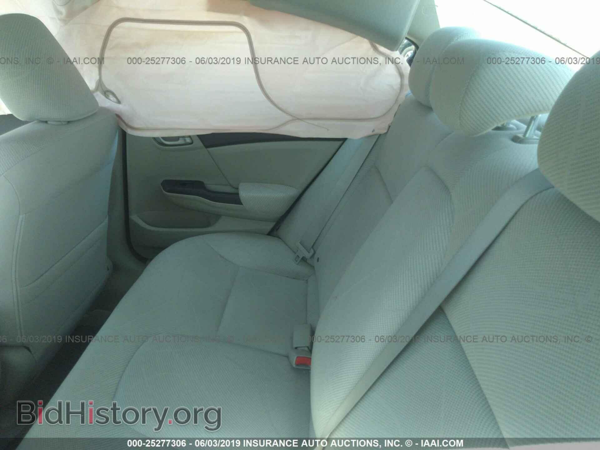 2012 HONDA CIVIC - VIN: 19XFB2F55CE095380 - Фото 8
