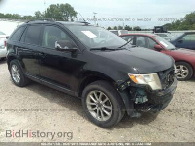 2007 Ford EDGE SEL Plus, black — VIN 2FMDK39C17BB00073, IAAI