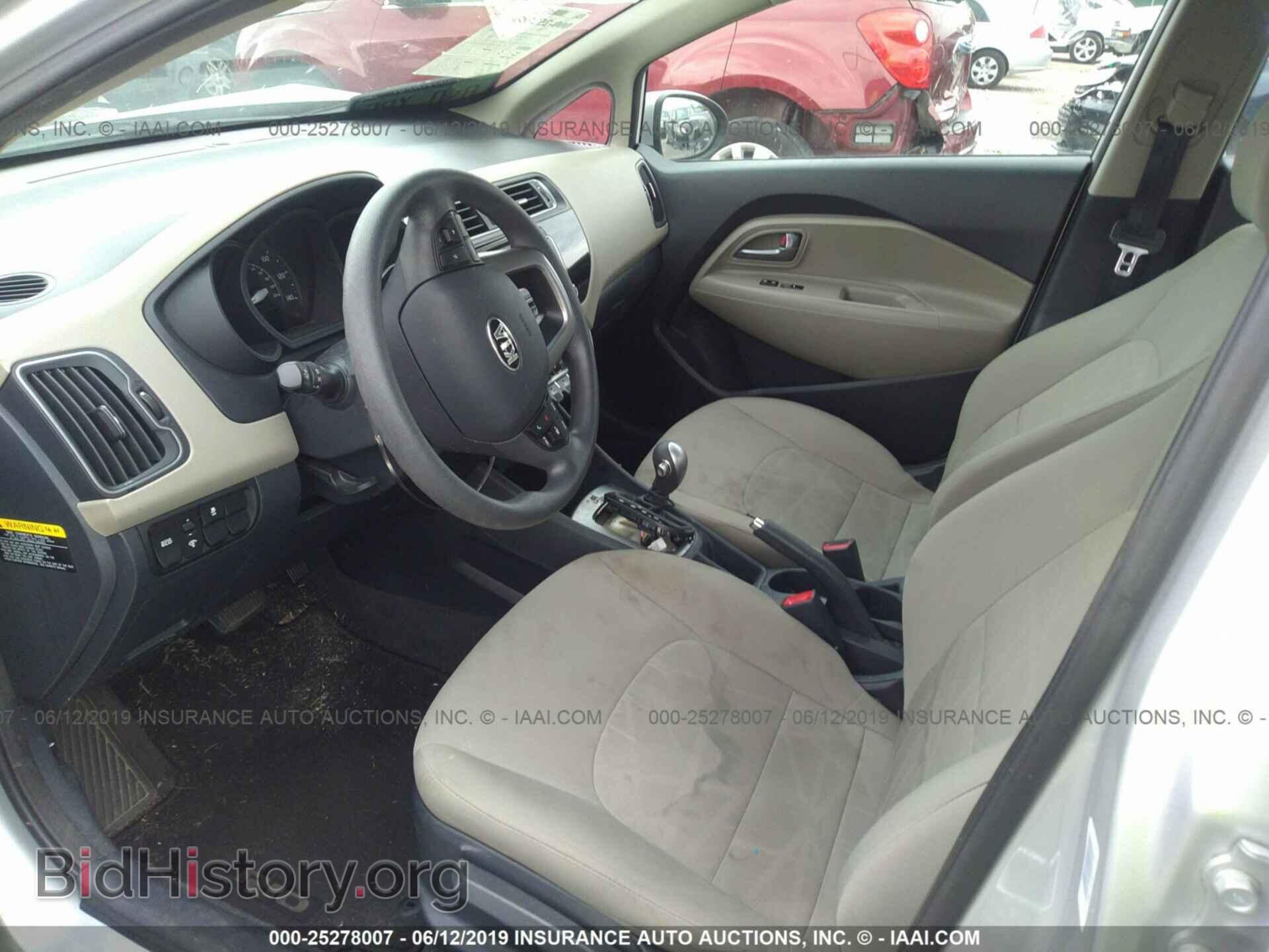 2016 KIA RIO - VIN: KNADM4A35G6594871 - Фото 5