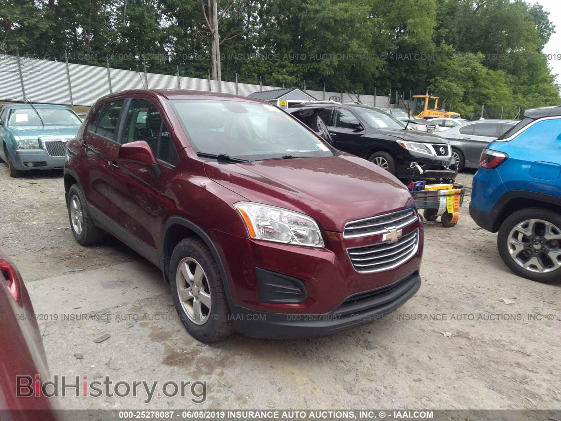 Photo 3GNCJNSB2GL149004 - CHEVROLET TRAX 2016
