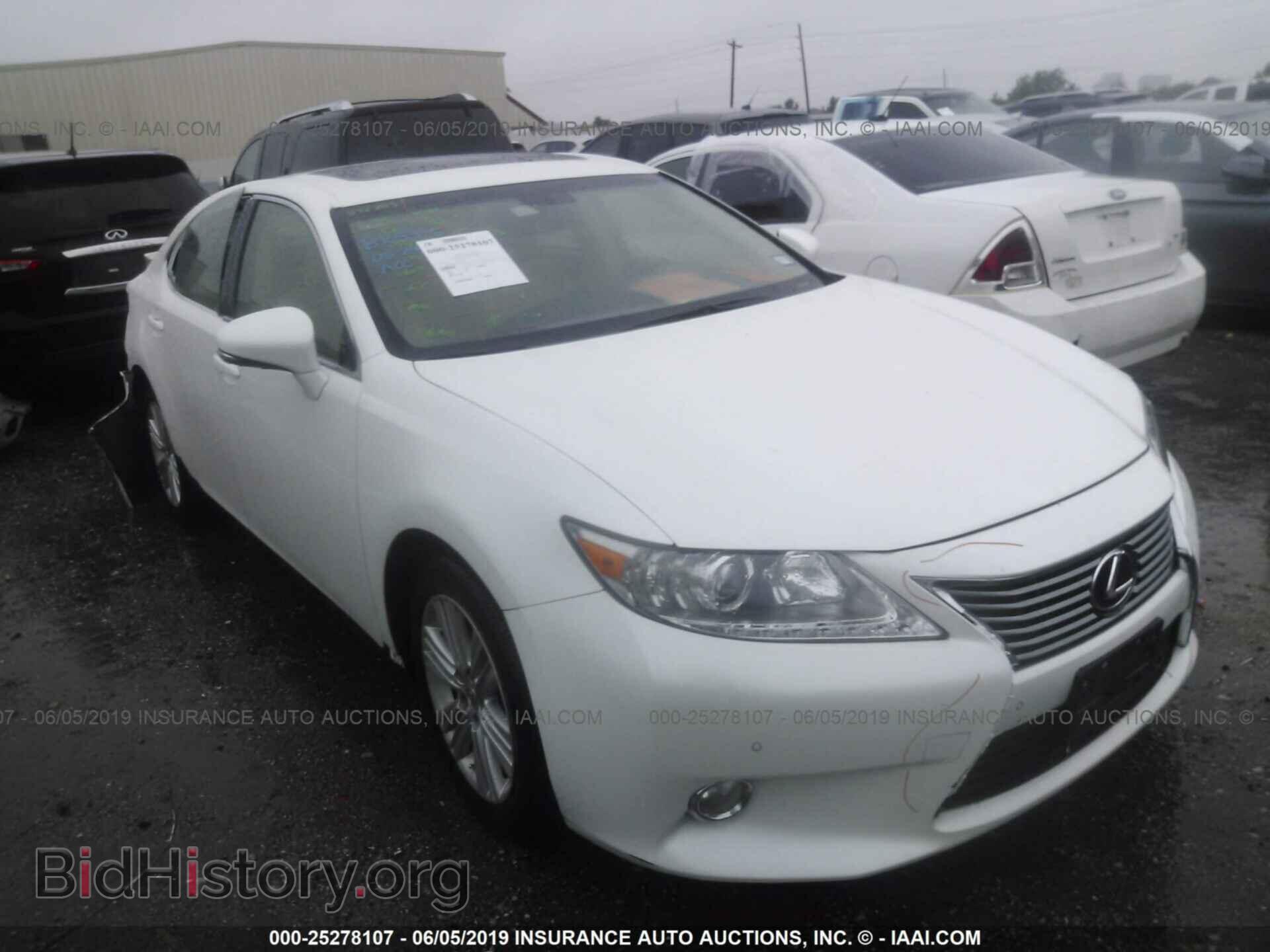 Photo JTHBK1GG1E2134375 - LEXUS ES 2014