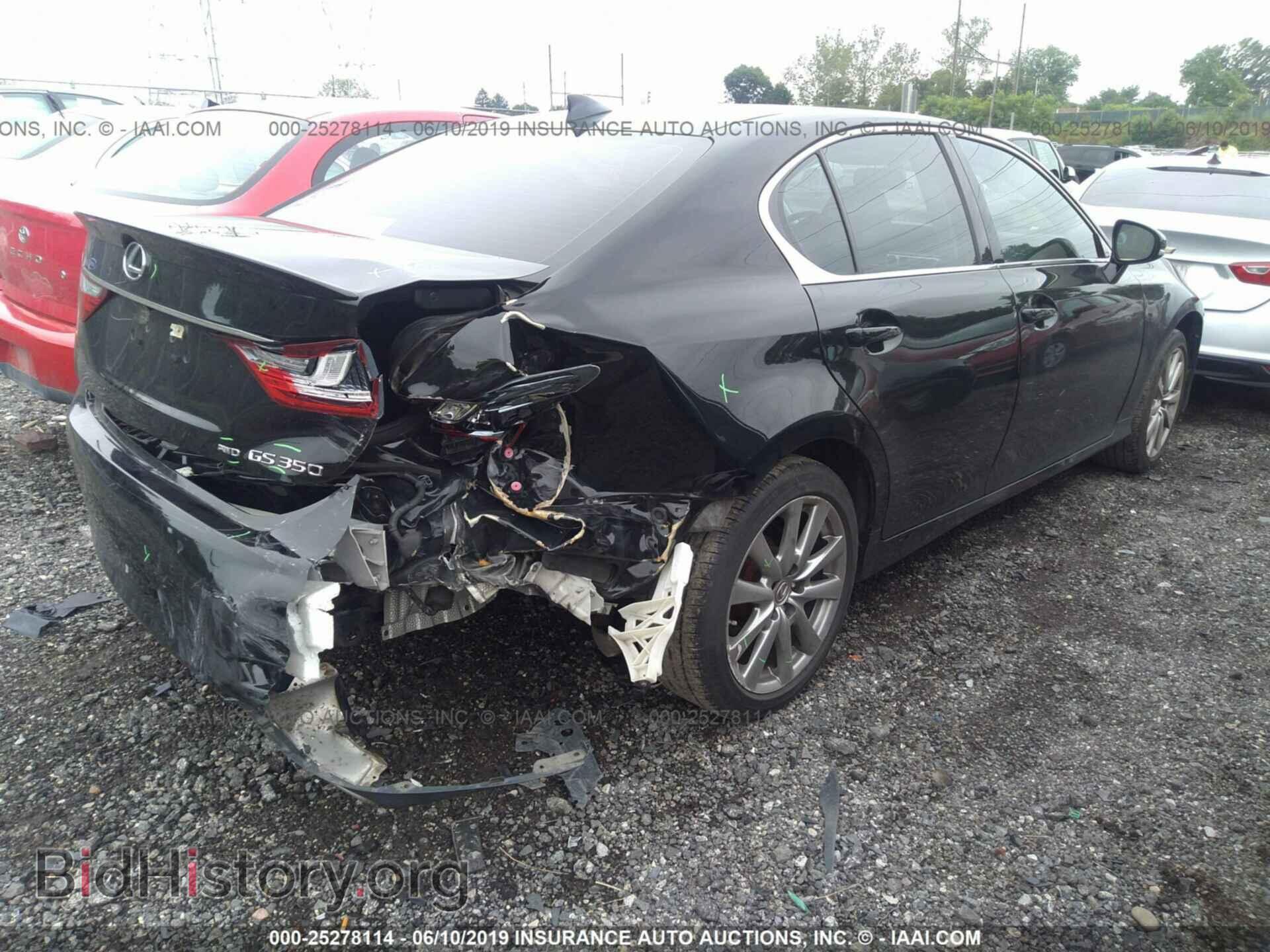 2015 LEXUS GS - VIN: JTHCE1BLXFA003873 - Фото 4