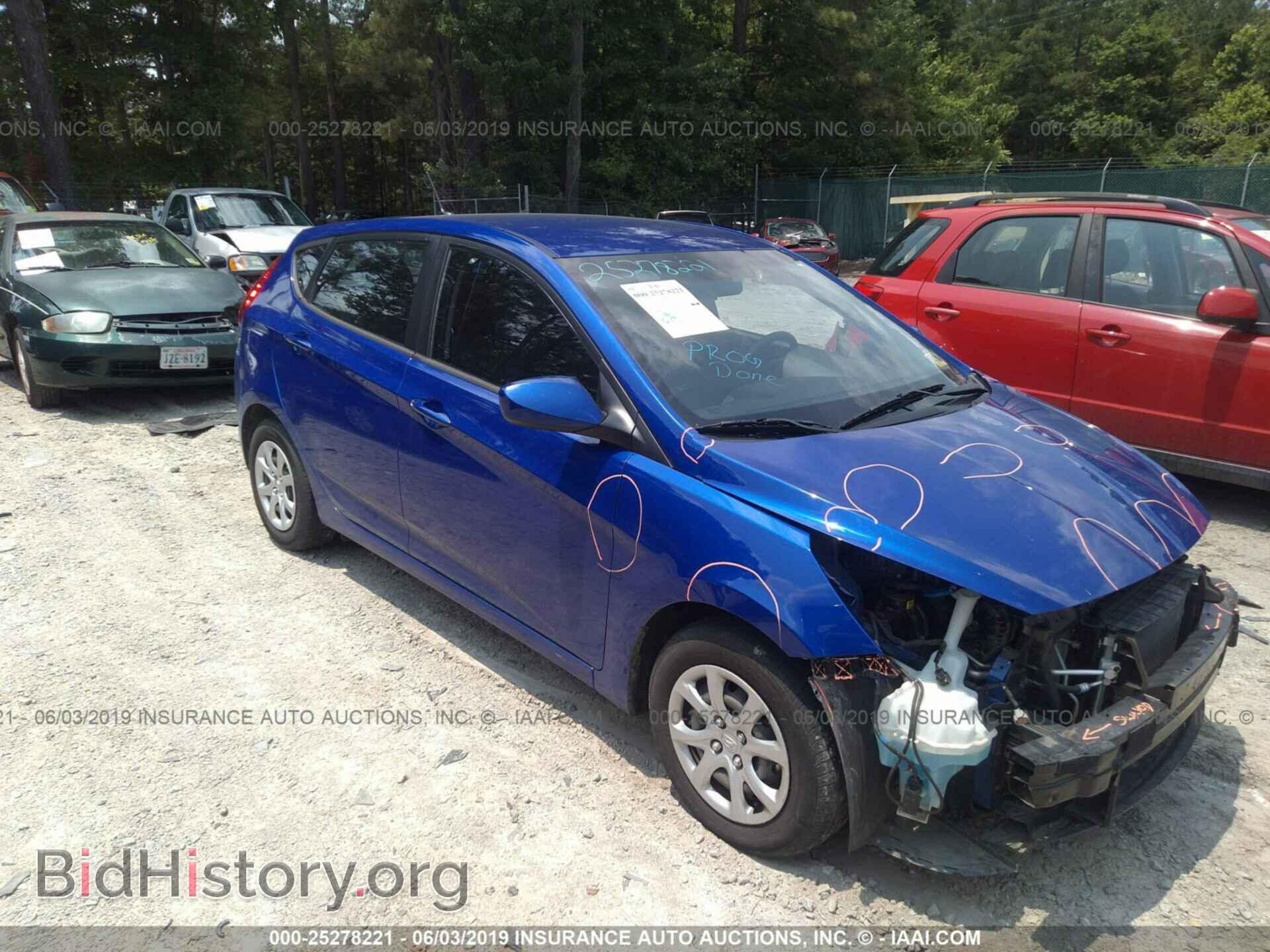 Photo KMHCT5AEXEU165285 - HYUNDAI ACCENT 2014