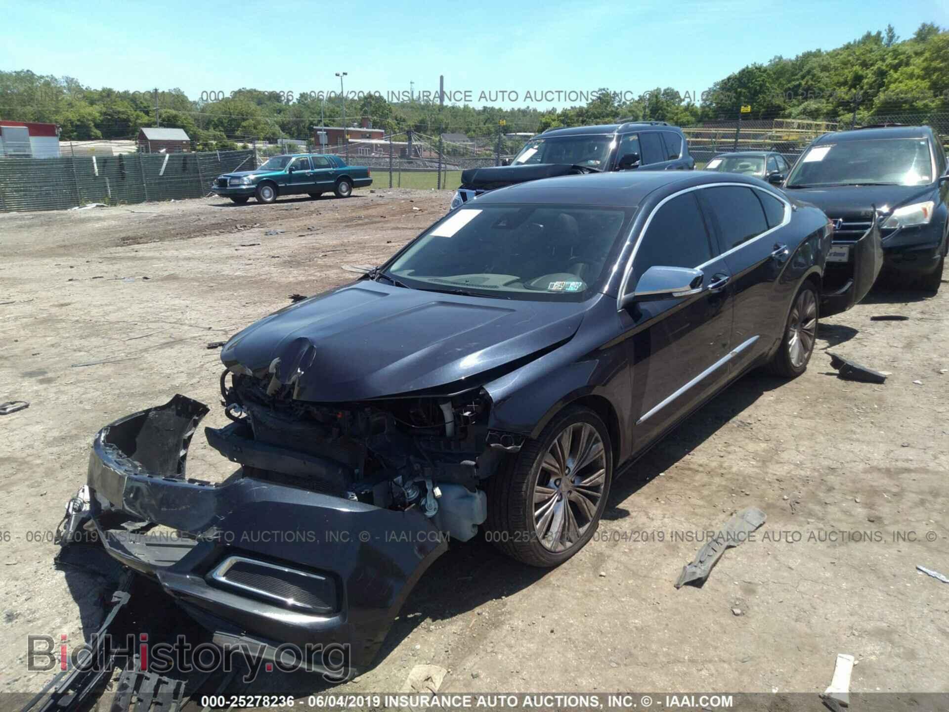 2014 CHEVROLET IMPALA - VIN: 2G1155S36E9199233 - Фото 2