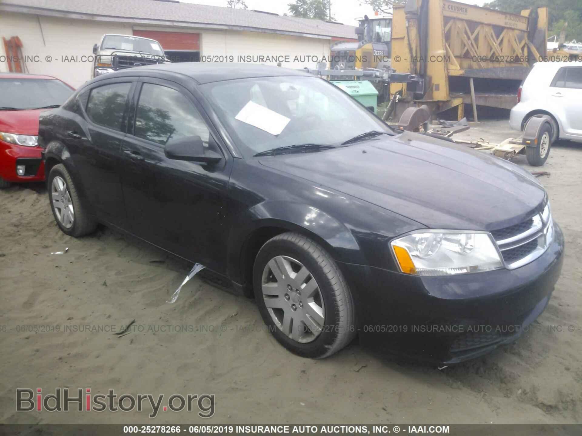 Photo 1C3CDZAB1CN272641 - DODGE AVENGER 2012