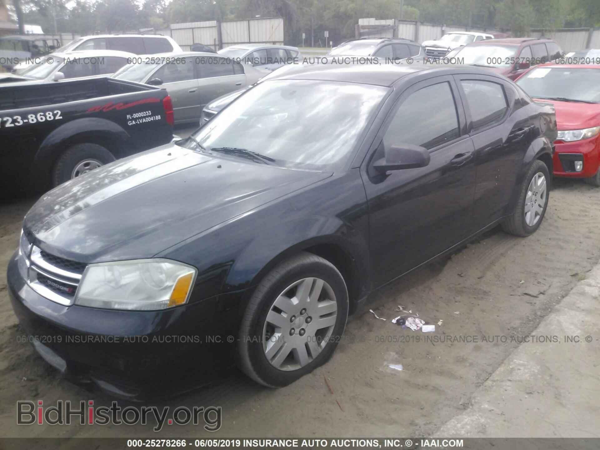 2012 DODGE AVENGER - VIN: 1C3CDZAB1CN272641 - Фото 2