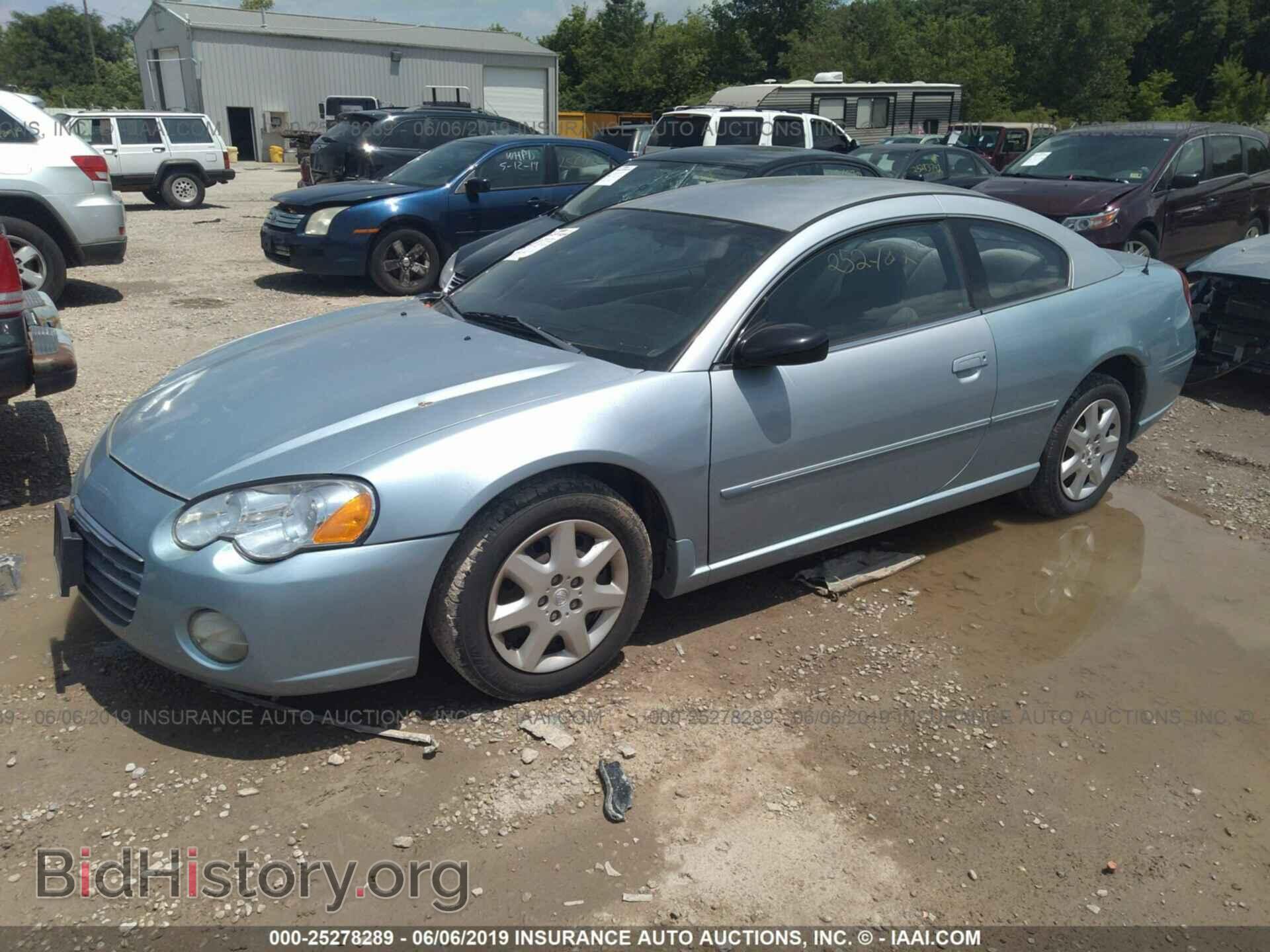 2004 CHRYSLER SEBRING - VIN: 4C3AG42G34E073909 - Photo 2