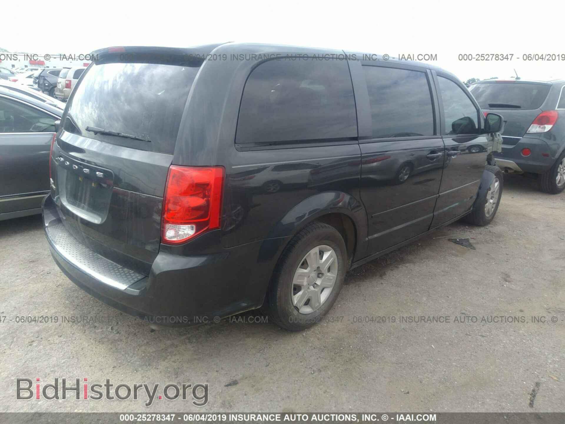 2012 DODGE GRAND CARAVAN - VIN: 2C4RDGBG9CR155865 - Фото 4