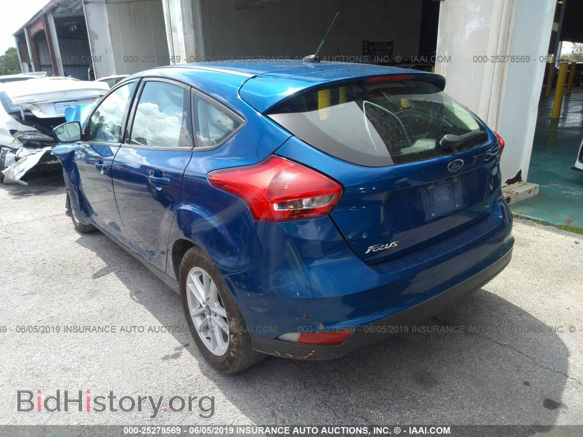 2018 FORD FOCUS - VIN: 1FADP3K28JL308147 - Фото 3
