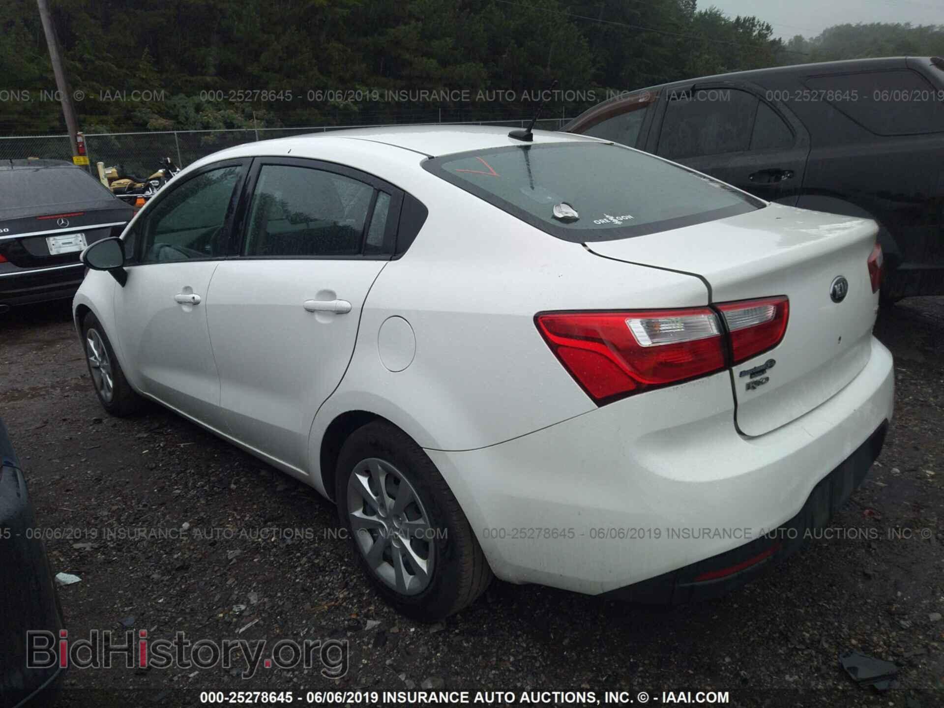 2014 KIA RIO - VIN: KNADM4A38E6414229 - Фото 3