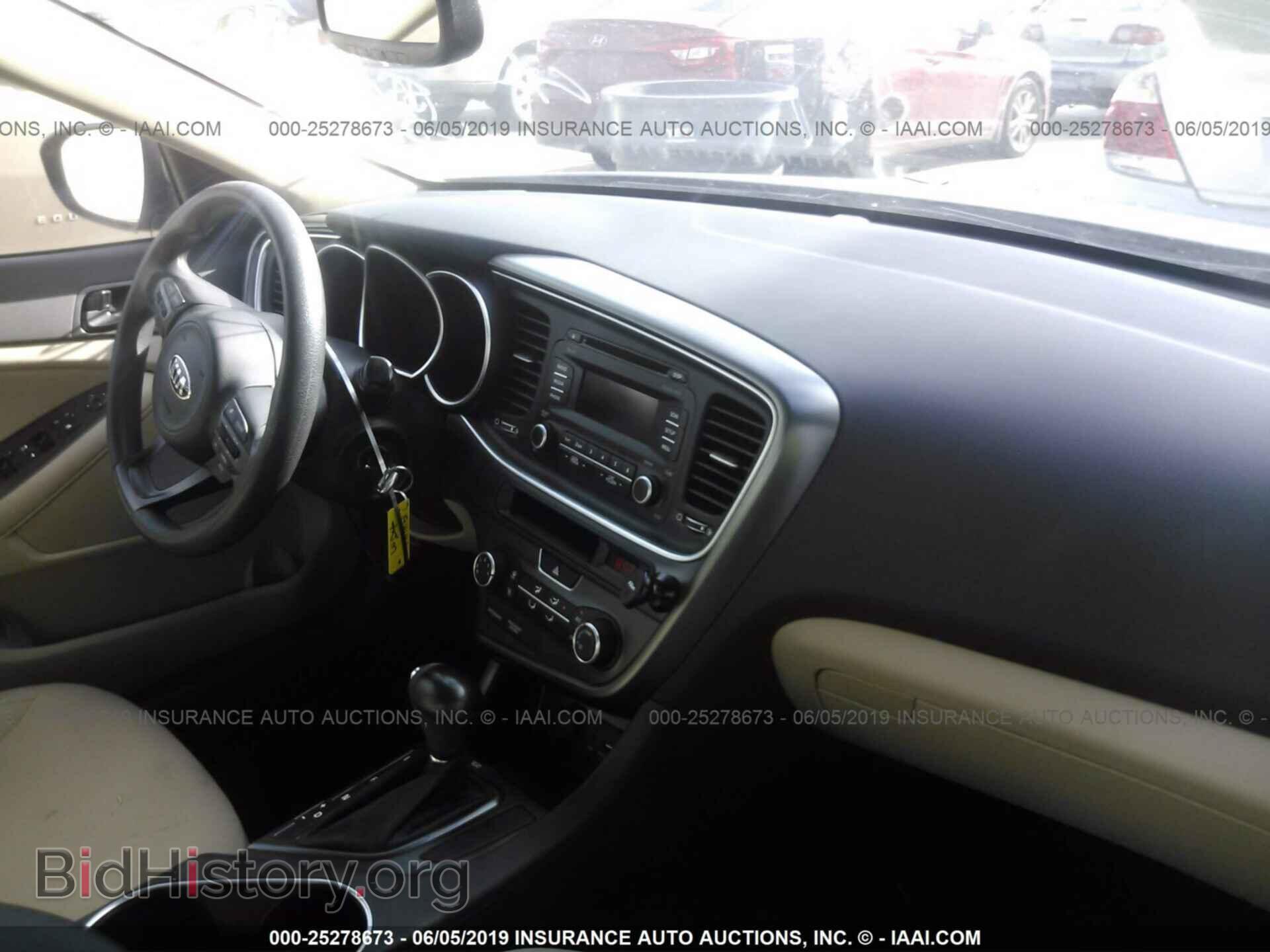 2015 KIA OPTIMA - VIN: KNAGM4A77F5587117 - Фото 5