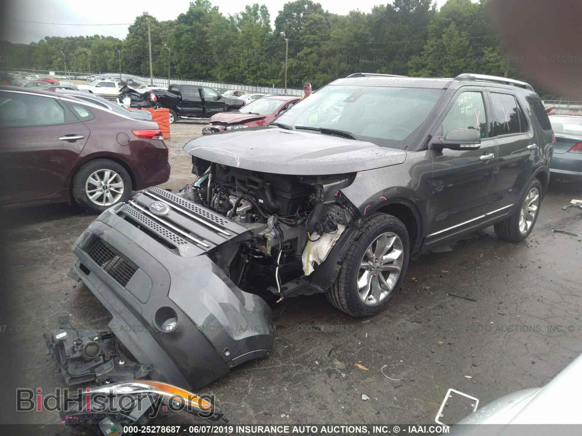 2015 FORD EXPLORER - VIN: 1FM5K8F85FGA51372 - Фото 2
