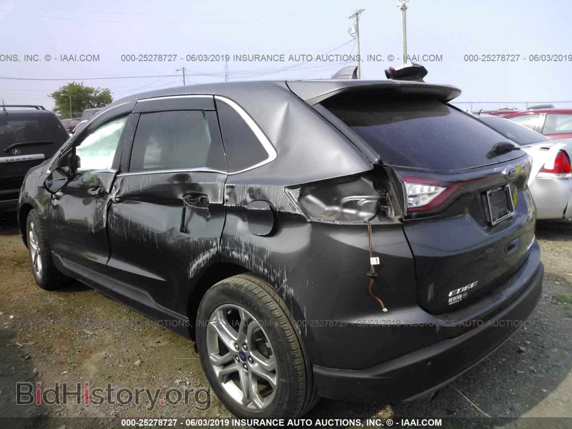 2016 FORD EDGE - VIN: 2FMPK3K90GBB70725 - Фото 3