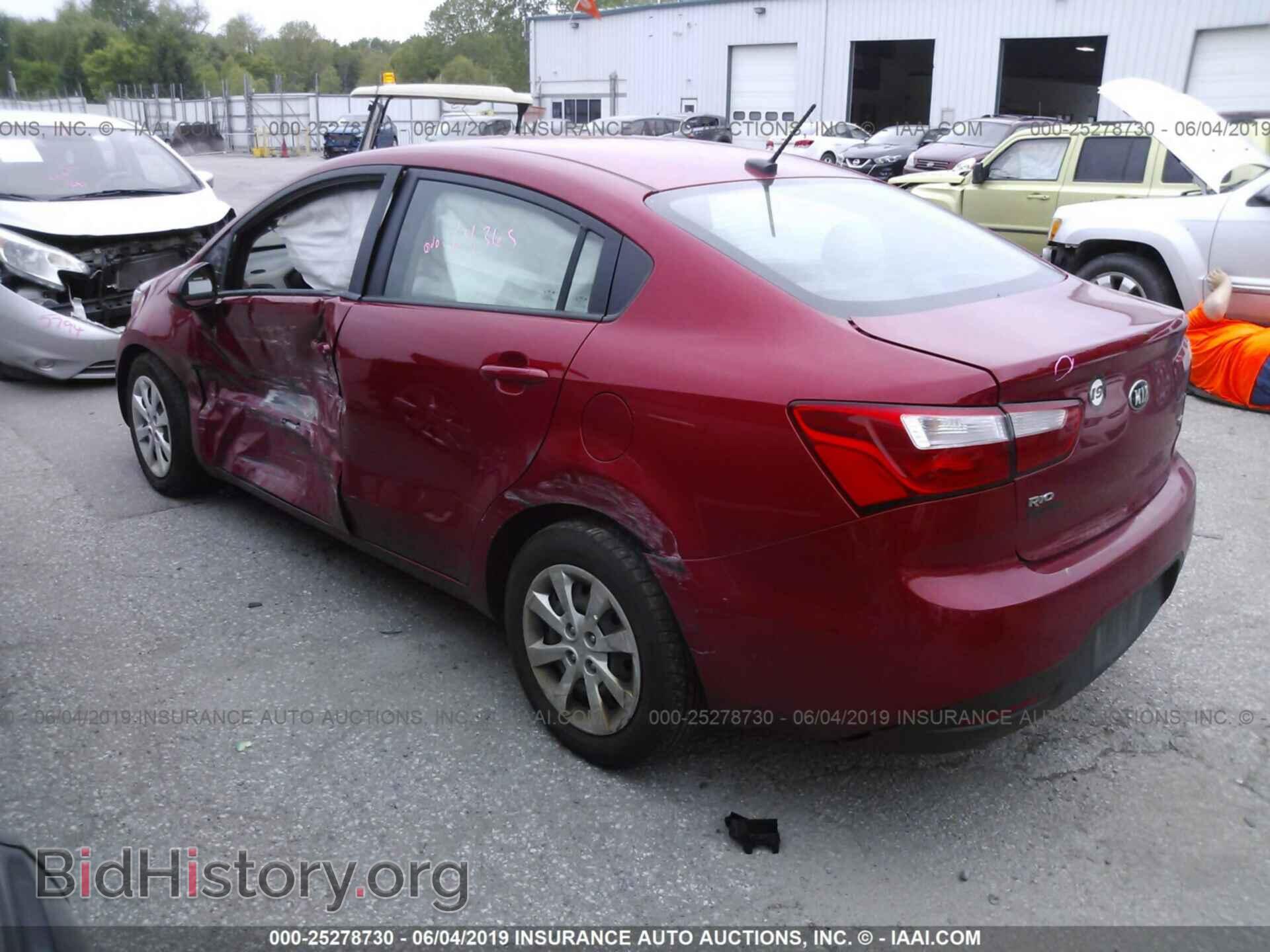 2015 KIA RIO - VIN: KNADM4A36F6480554 - Фото 3