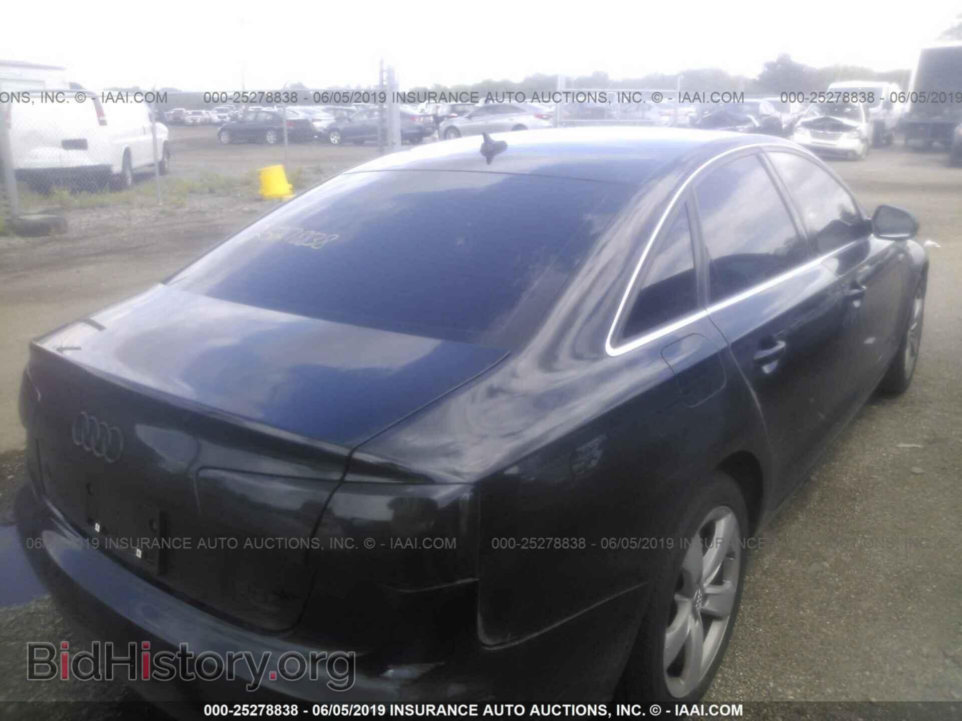 2012 AUDI A6 - VIN: WAUGGAFC5CN058806 - Фото 4