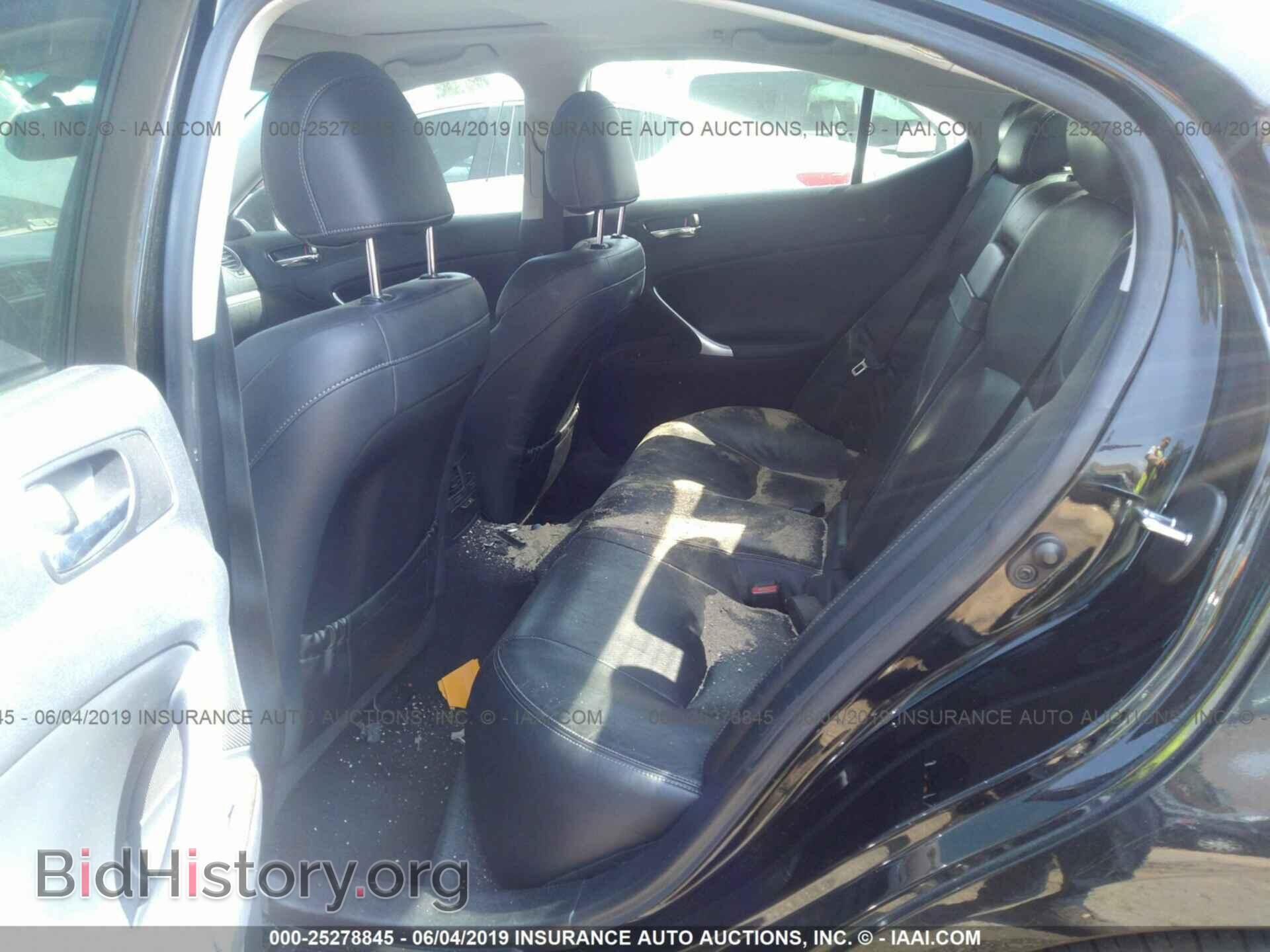 2012 LEXUS IS - VIN: JTHBF5C23C5163216 - Photo 8